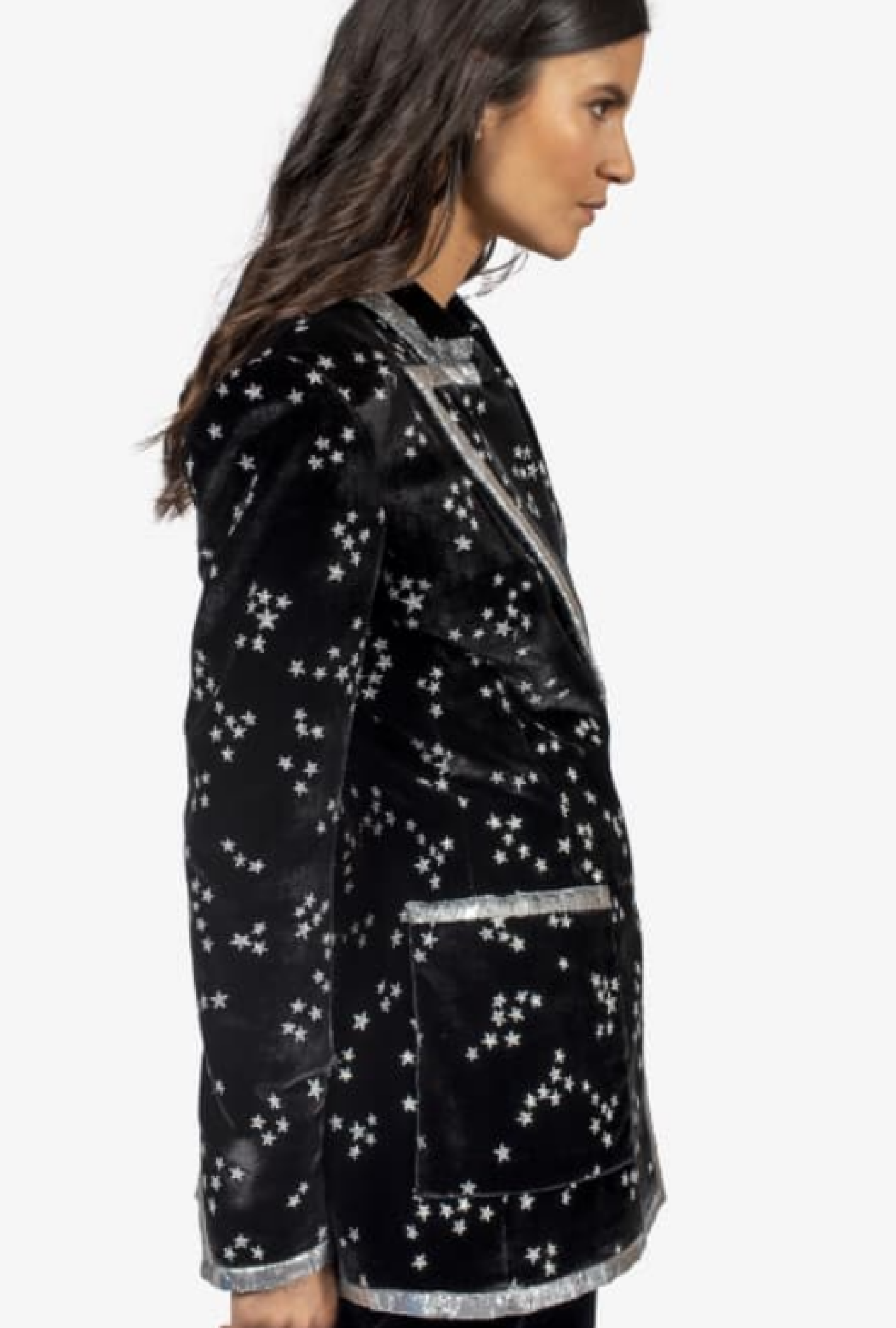 Veste Imane Embroidered Black
