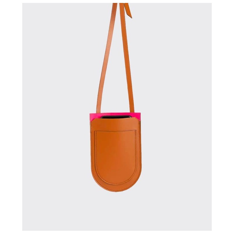 Sac Baggu N°2 Camel/Rose