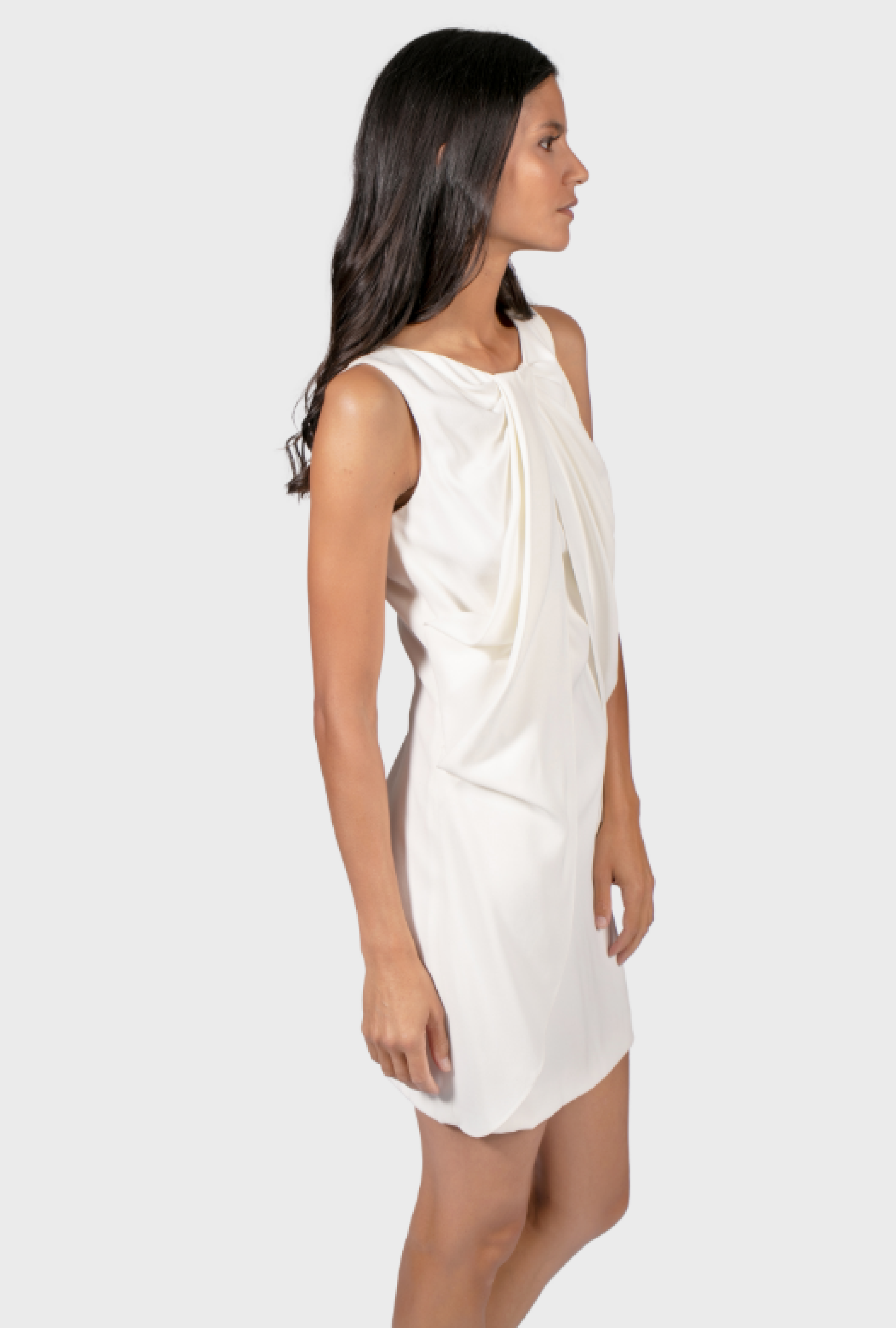 Robe Draped White