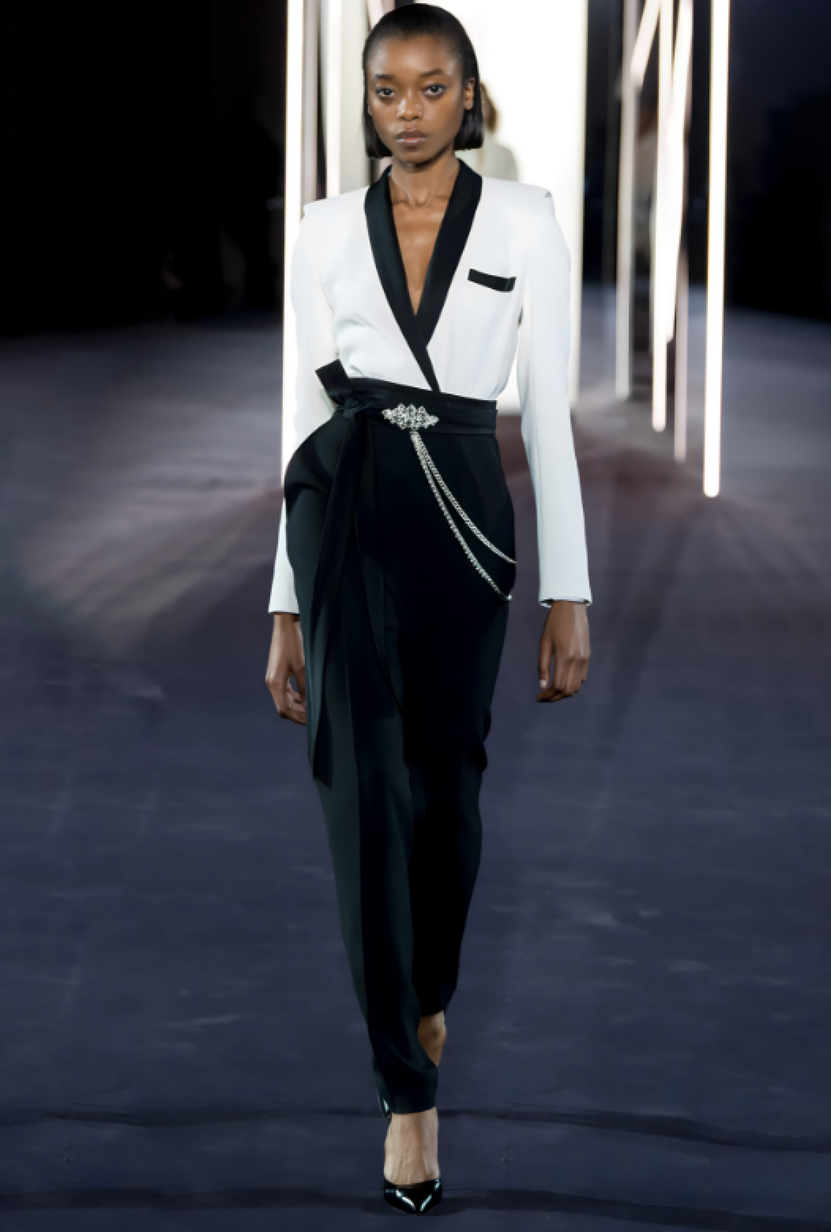 Combinaison Cigale Noir et Blanc