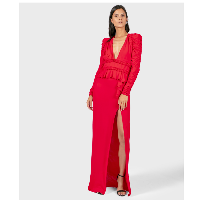 Robe Georgia Rouge