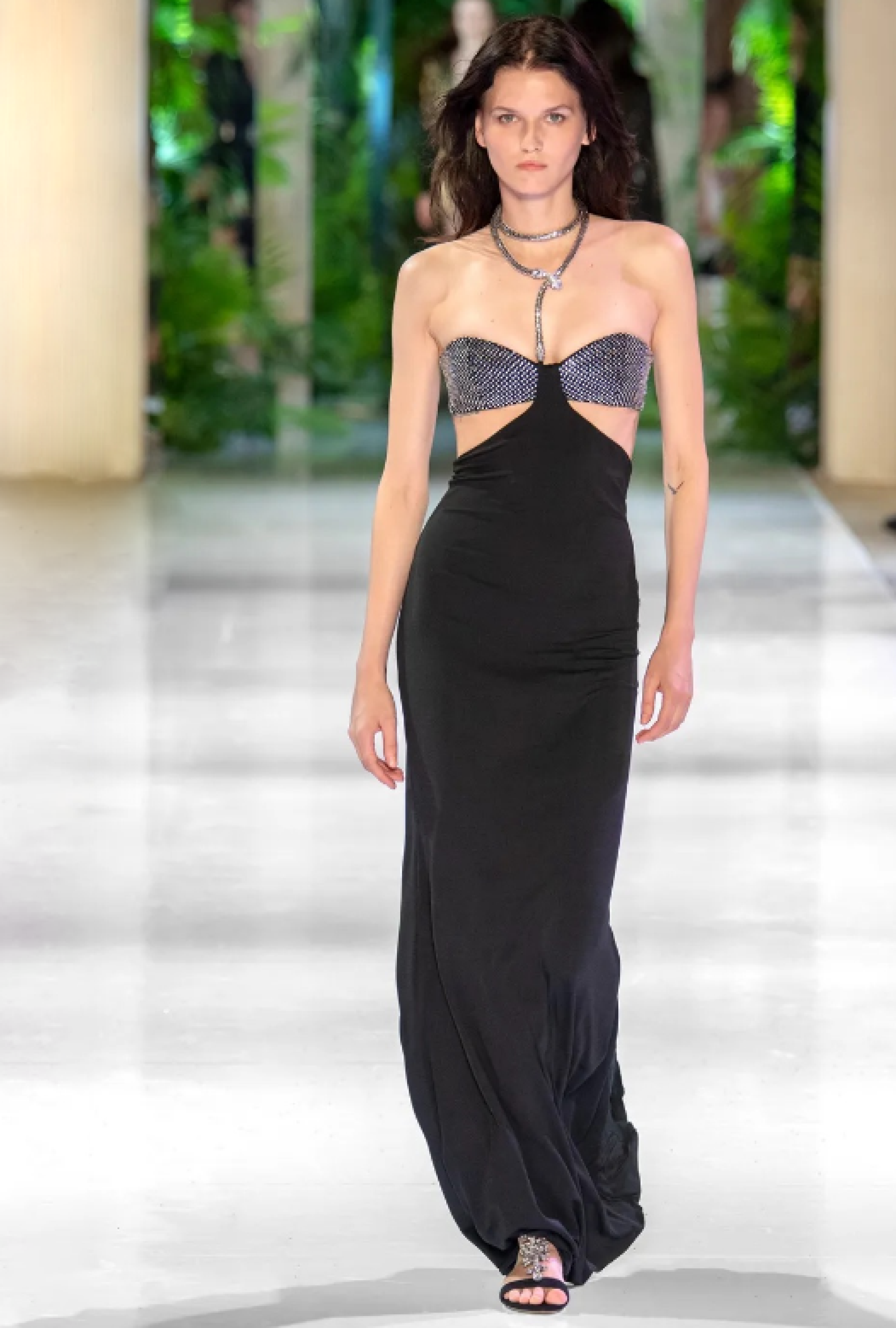 Robe Bustier Brillant