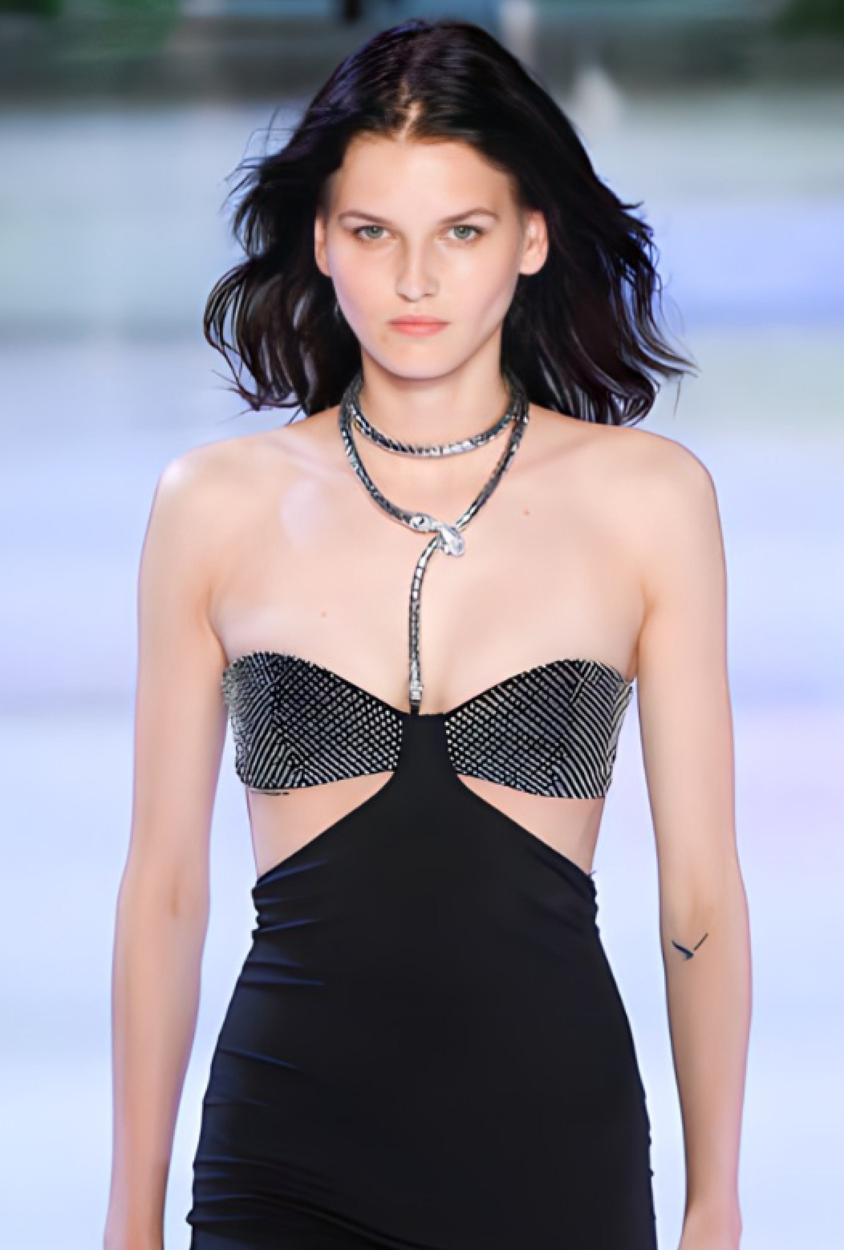 Robe Bustier Brillant