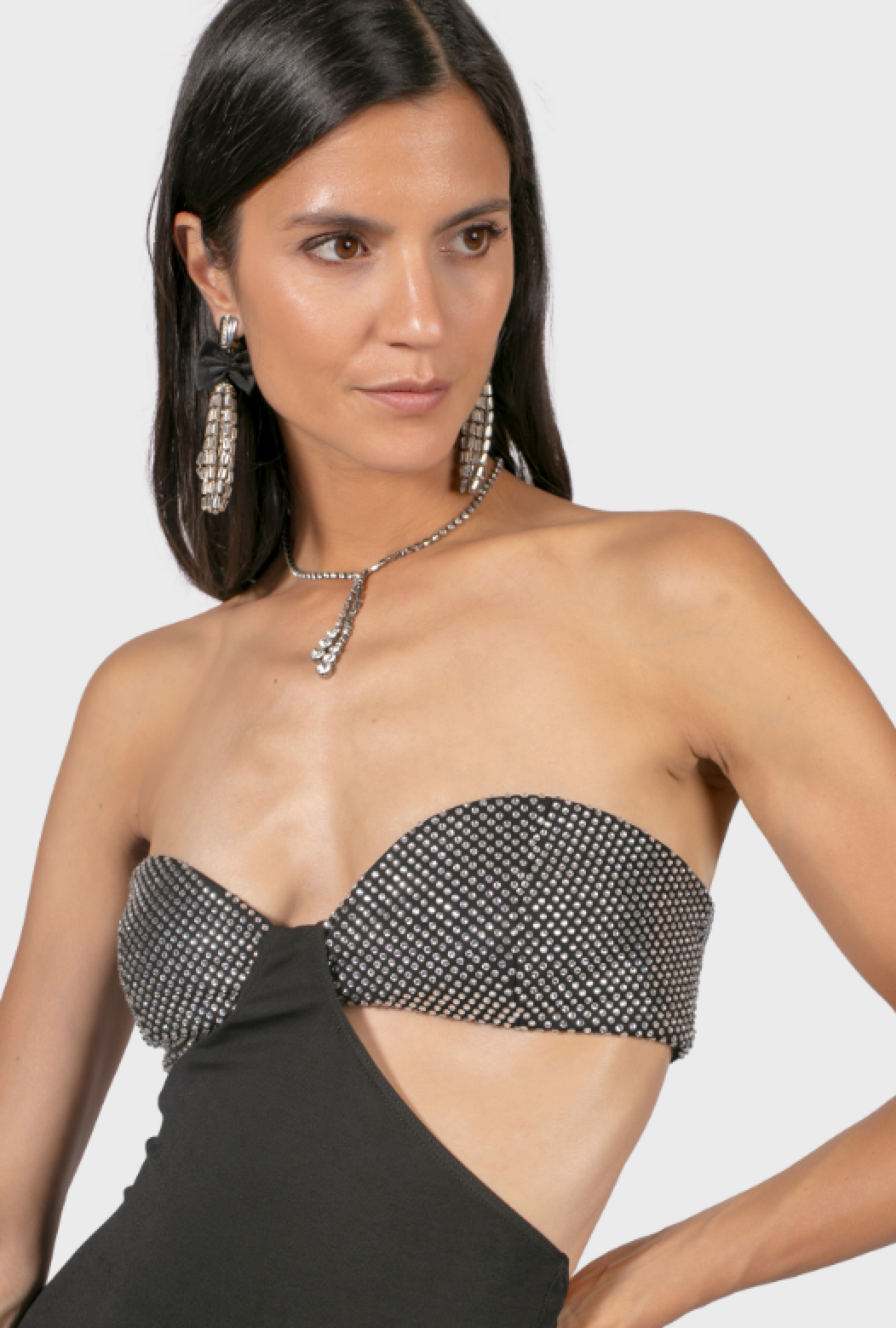 Robe Bustier Brillant
