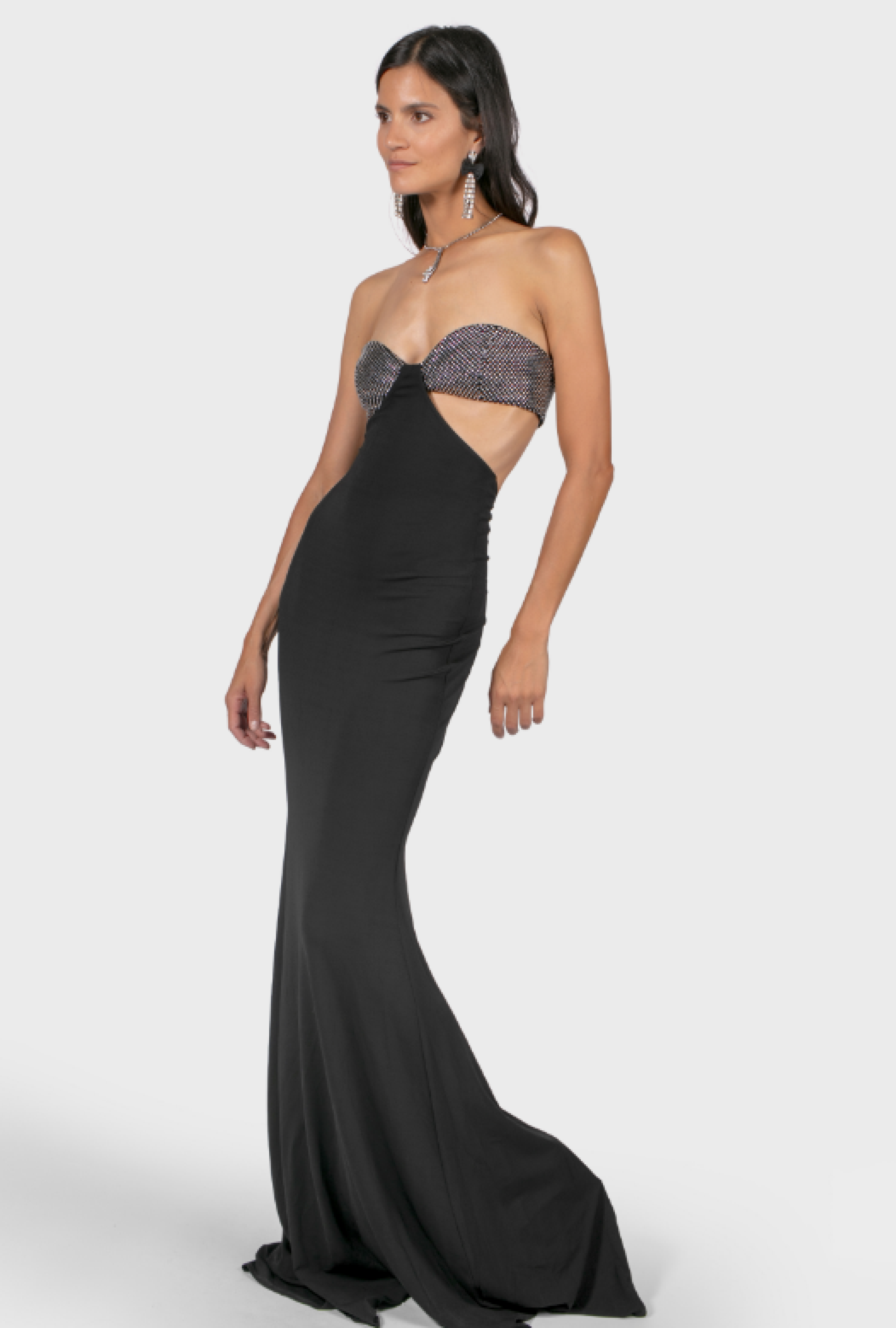 Robe Bustier Brillant