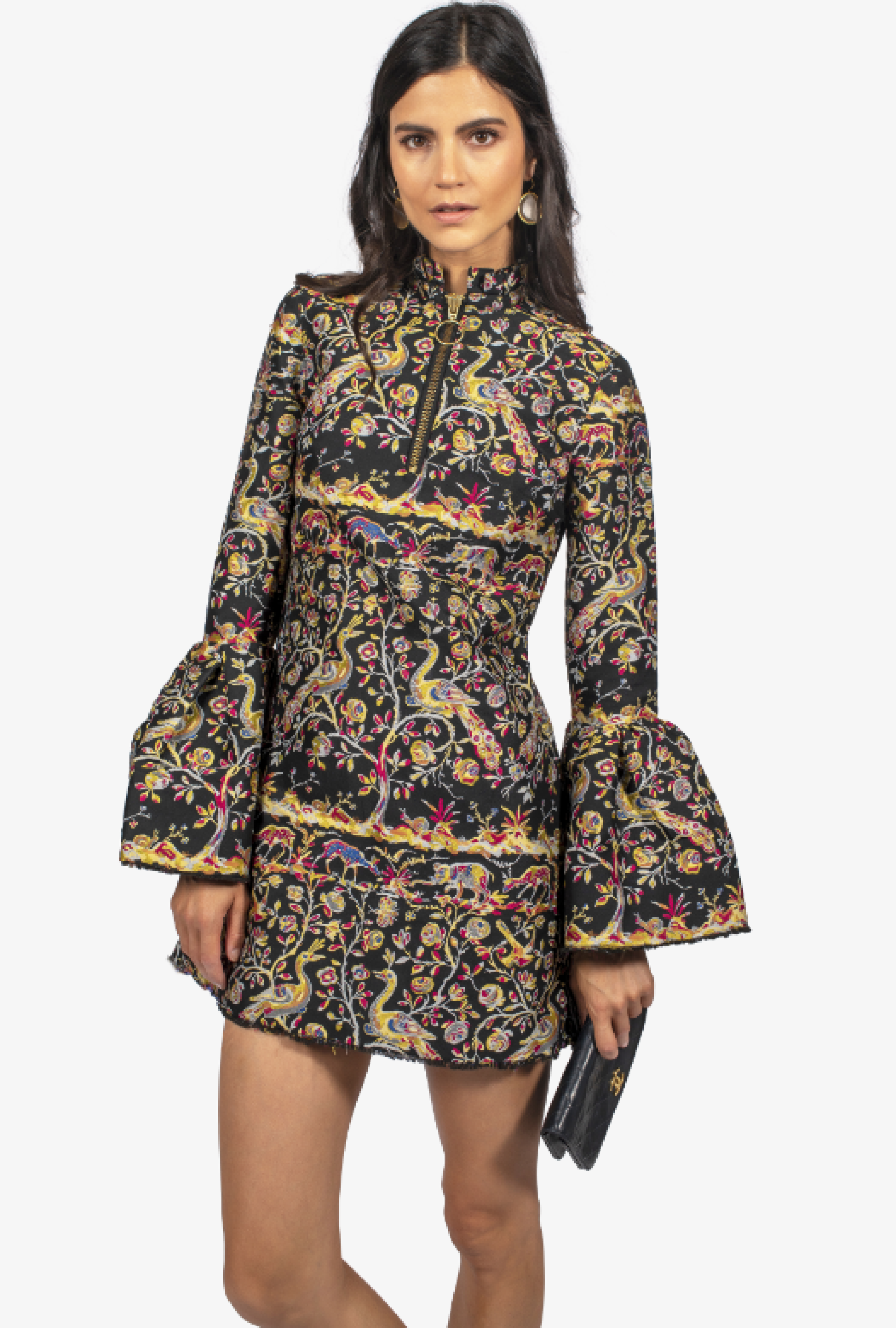 Robe Manches Evasées