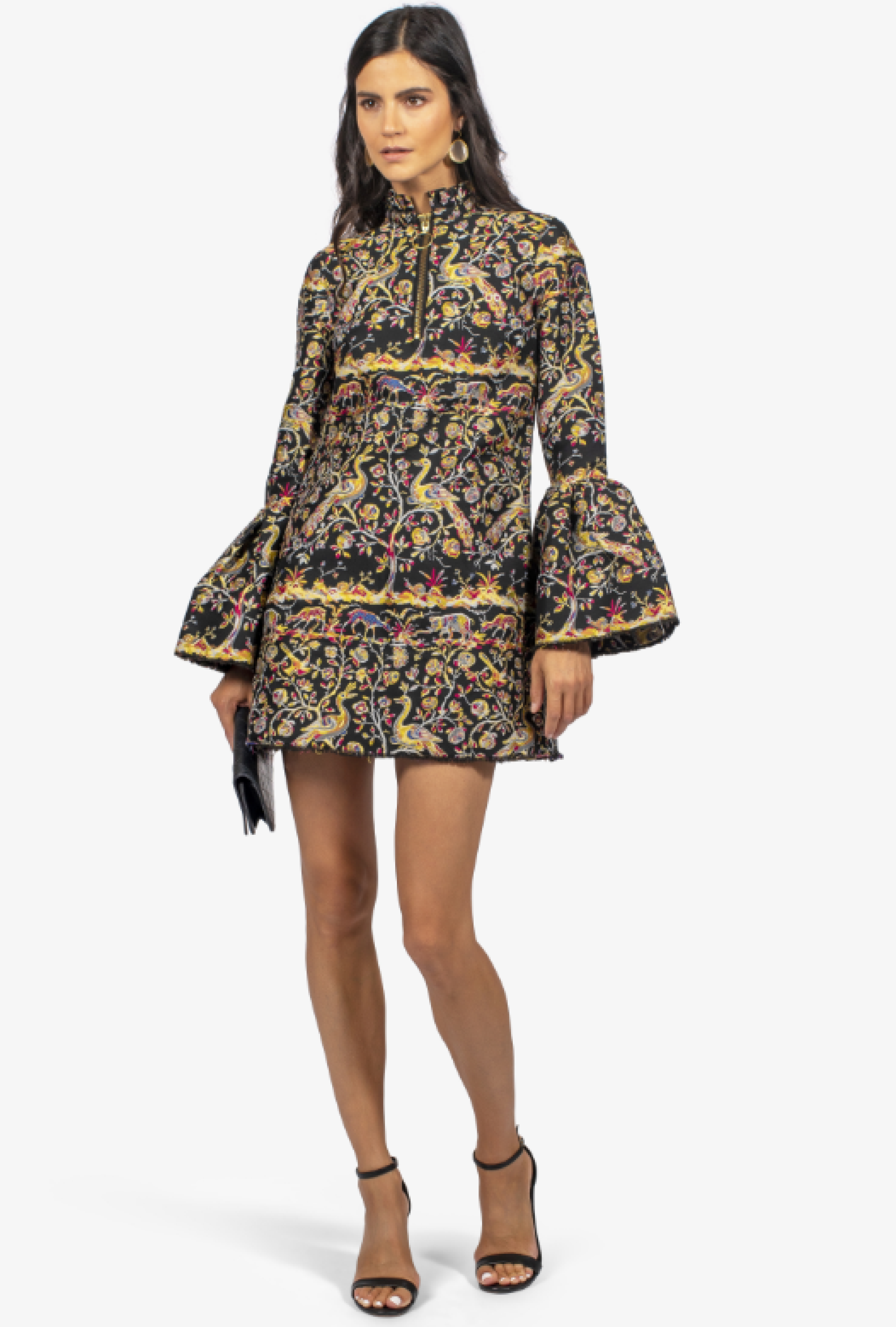 Robe Manches Evasées