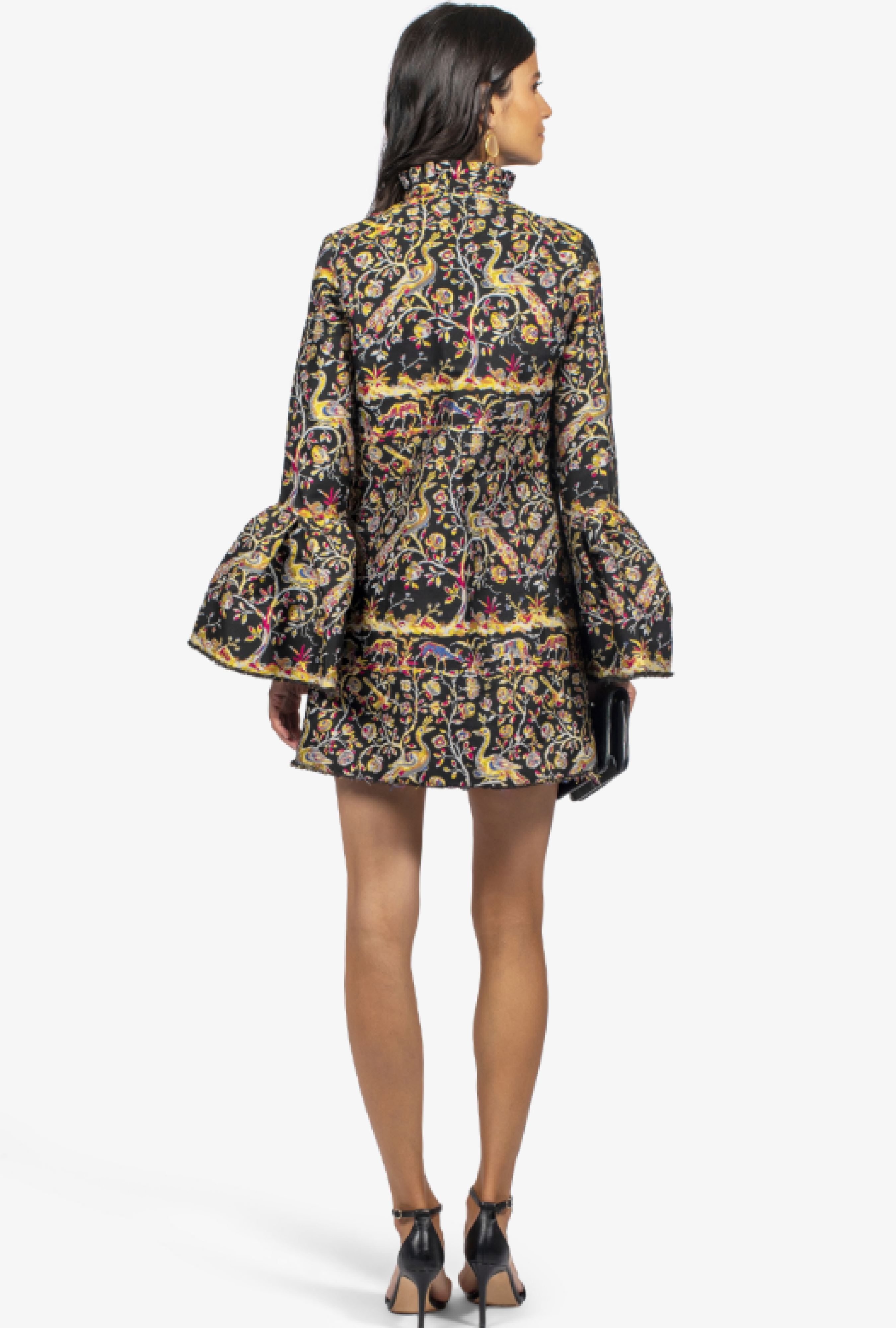 Robe Manches Evasées