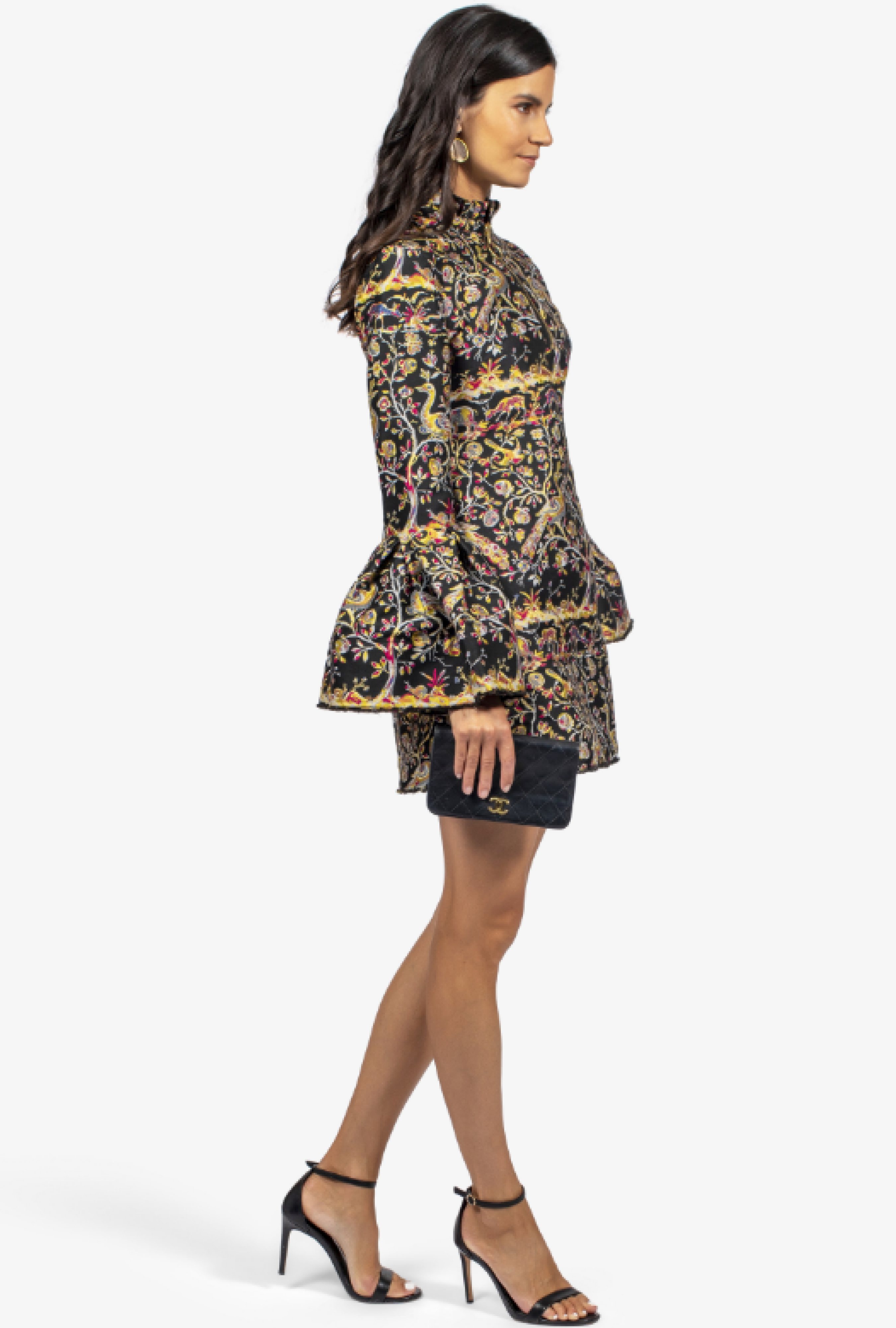 Robe Manches Evasées