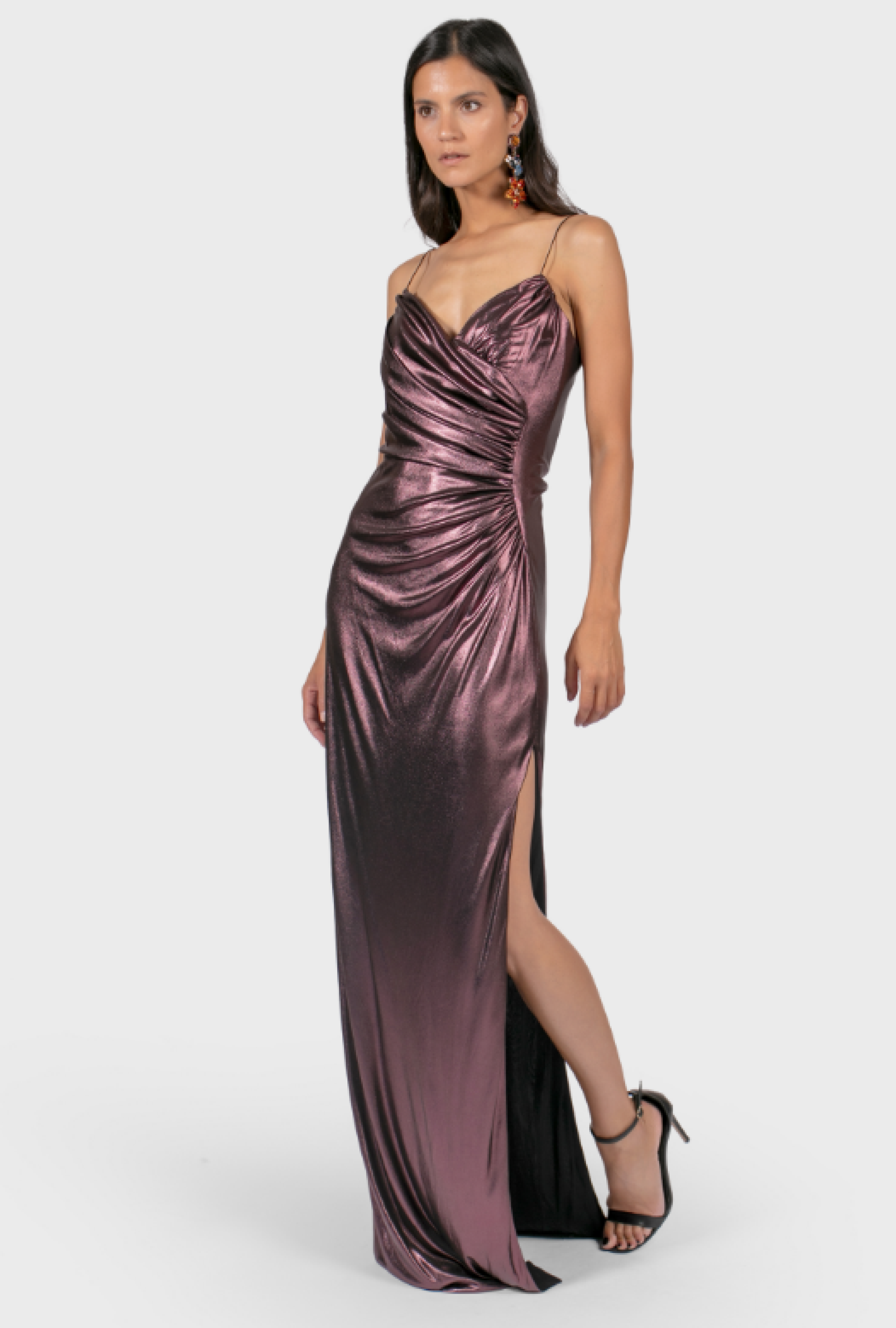 Robe Raquel Burgundy