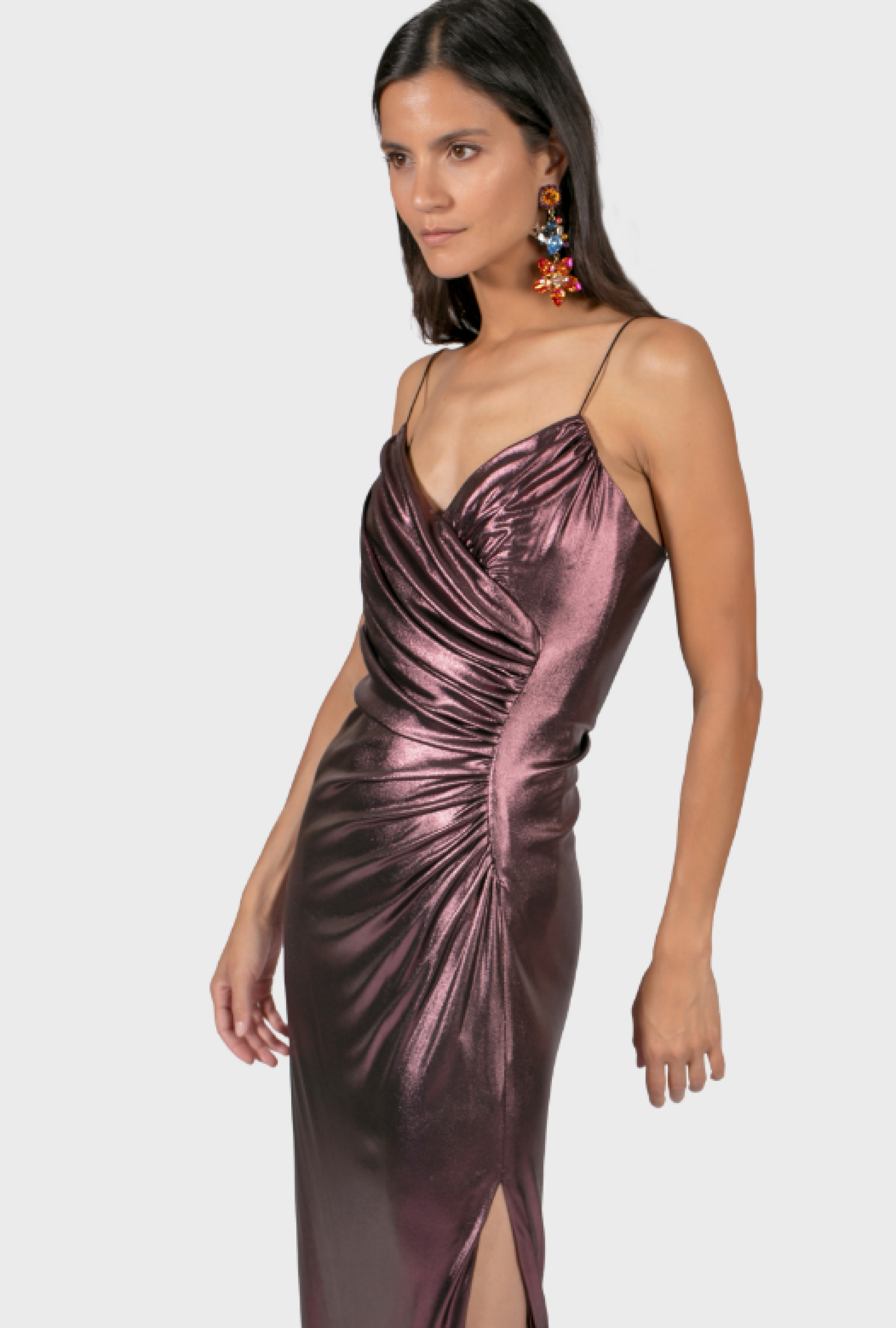 Robe Raquel Burgundy