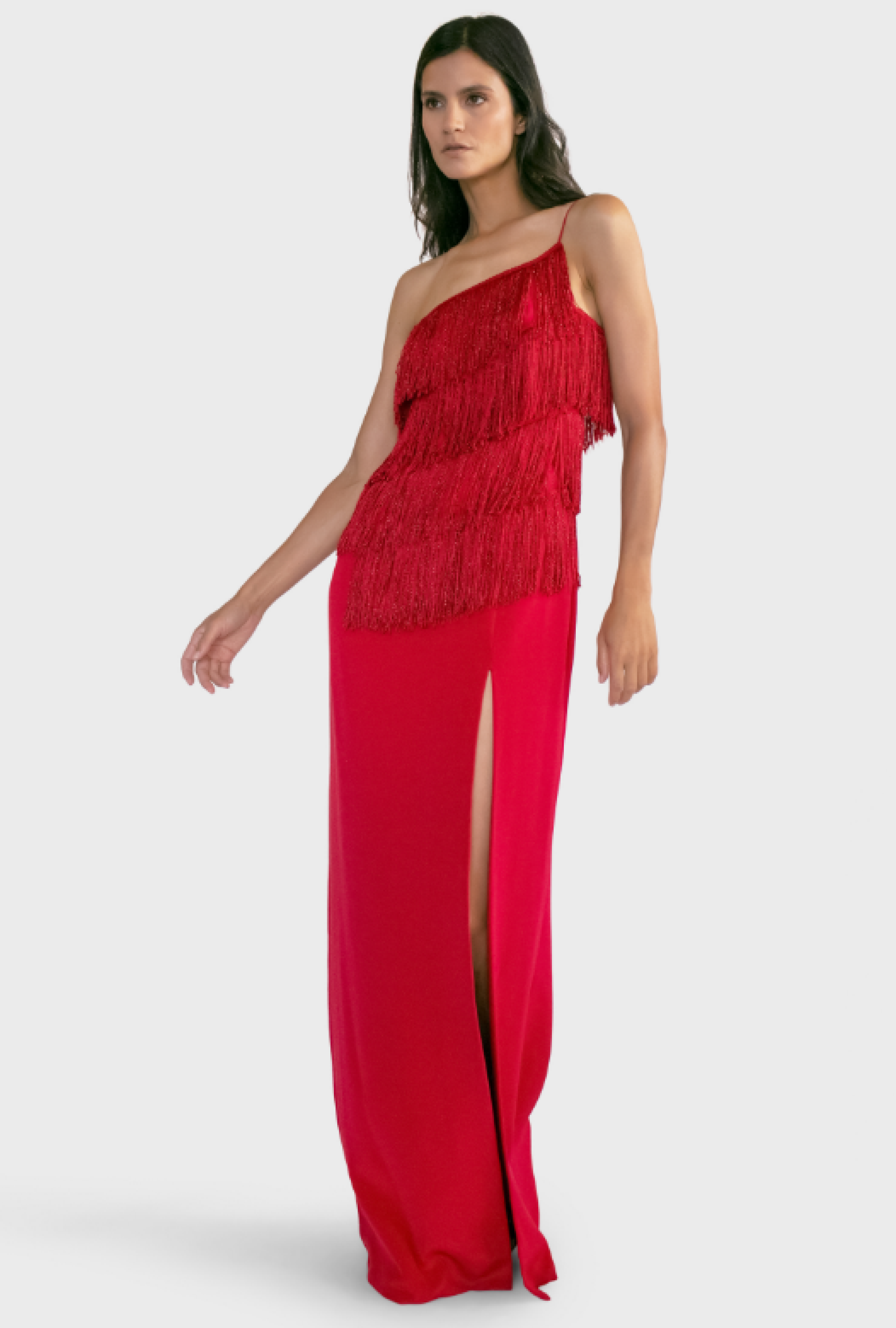 Robe Azzaro Lucifer Rouge