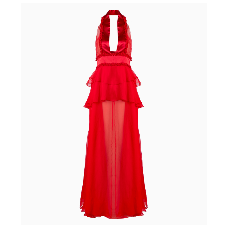 Robe Glam Red