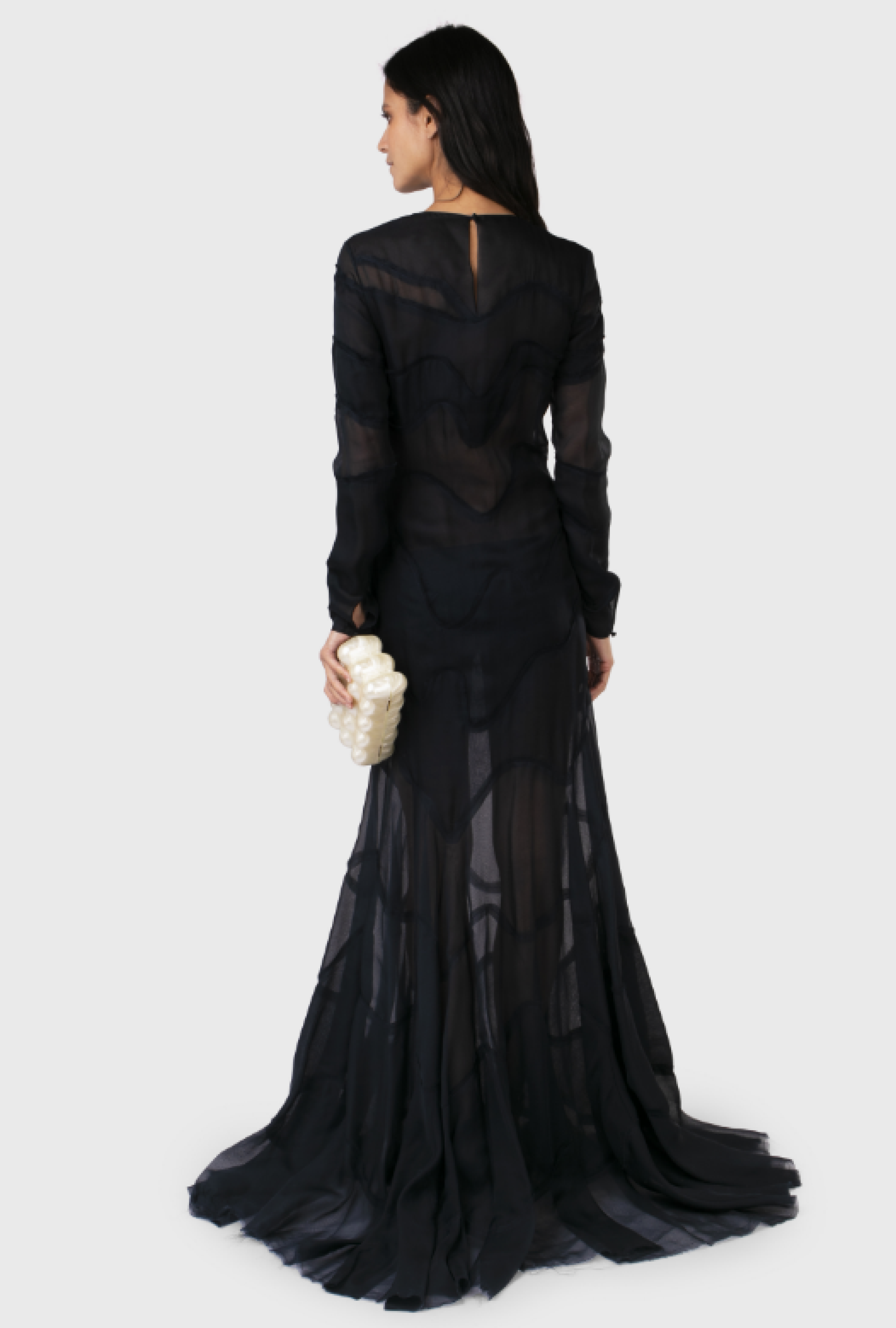 Robe Blue Sheer SS2015