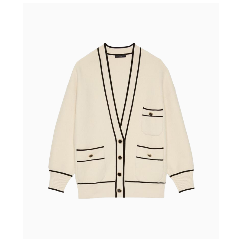 Gilet Gabriella Champagne