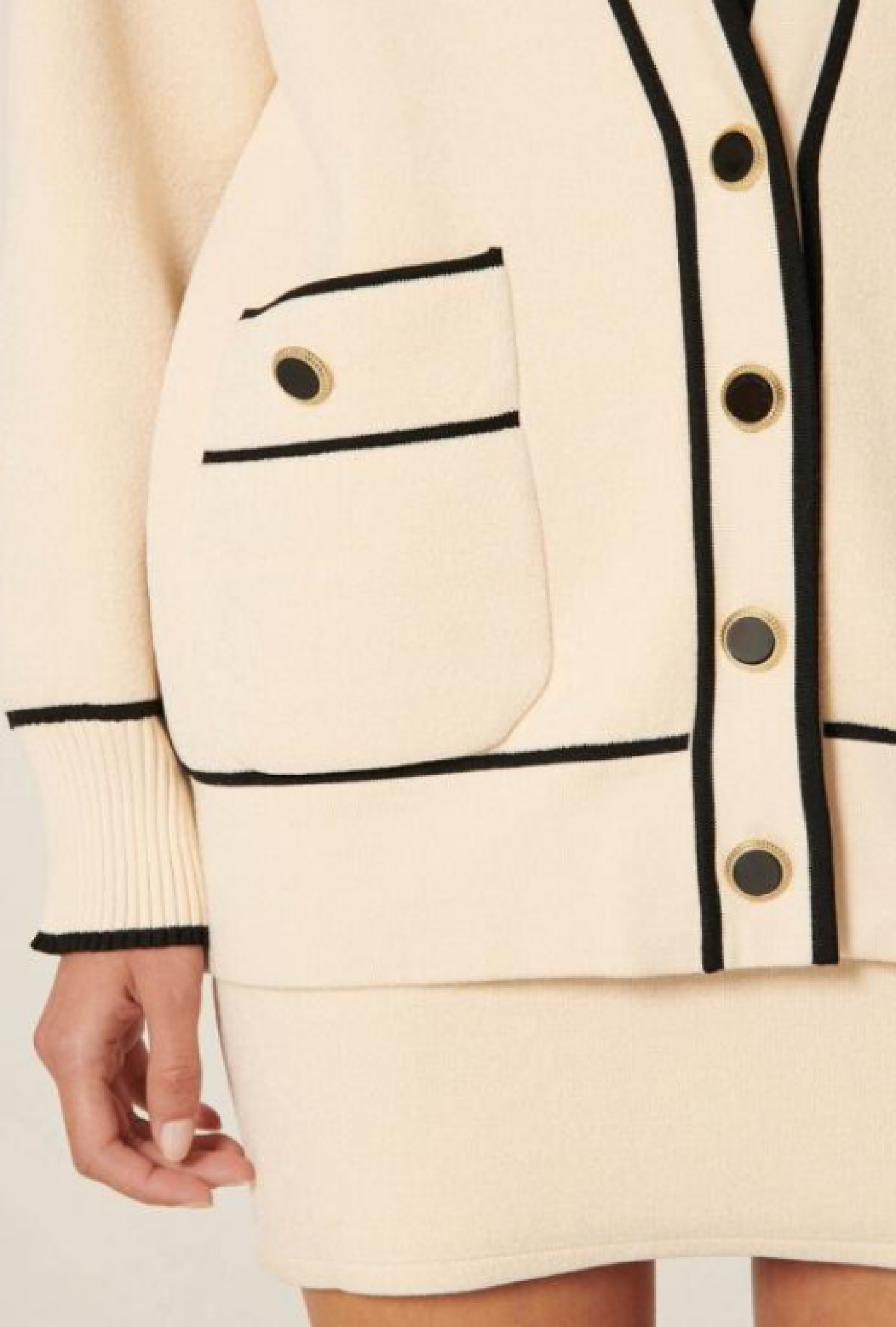 Gilet Gabriella Champagne