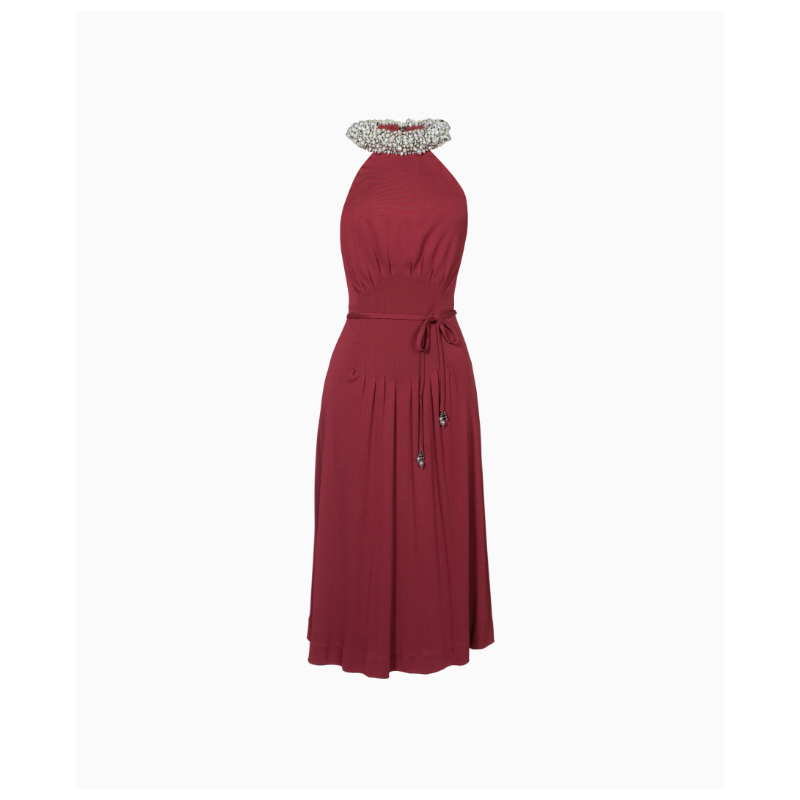 Robe  Tubereuse Bordeaux
