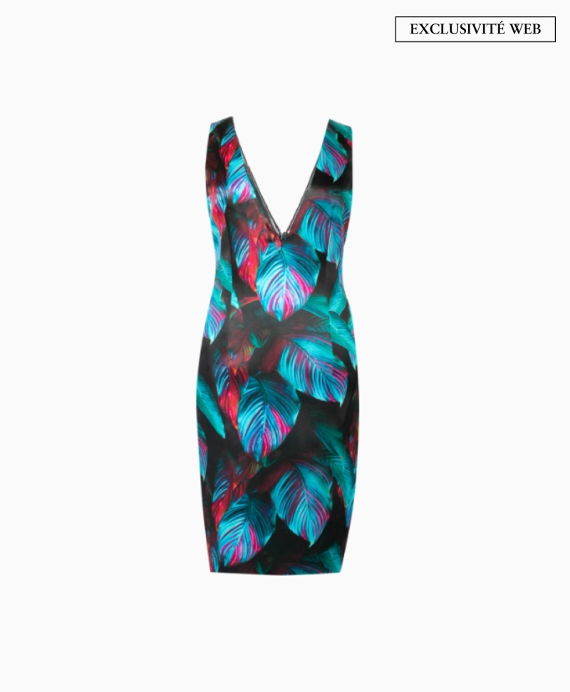 Robe Daniela Turquoise - Exclusivité Web