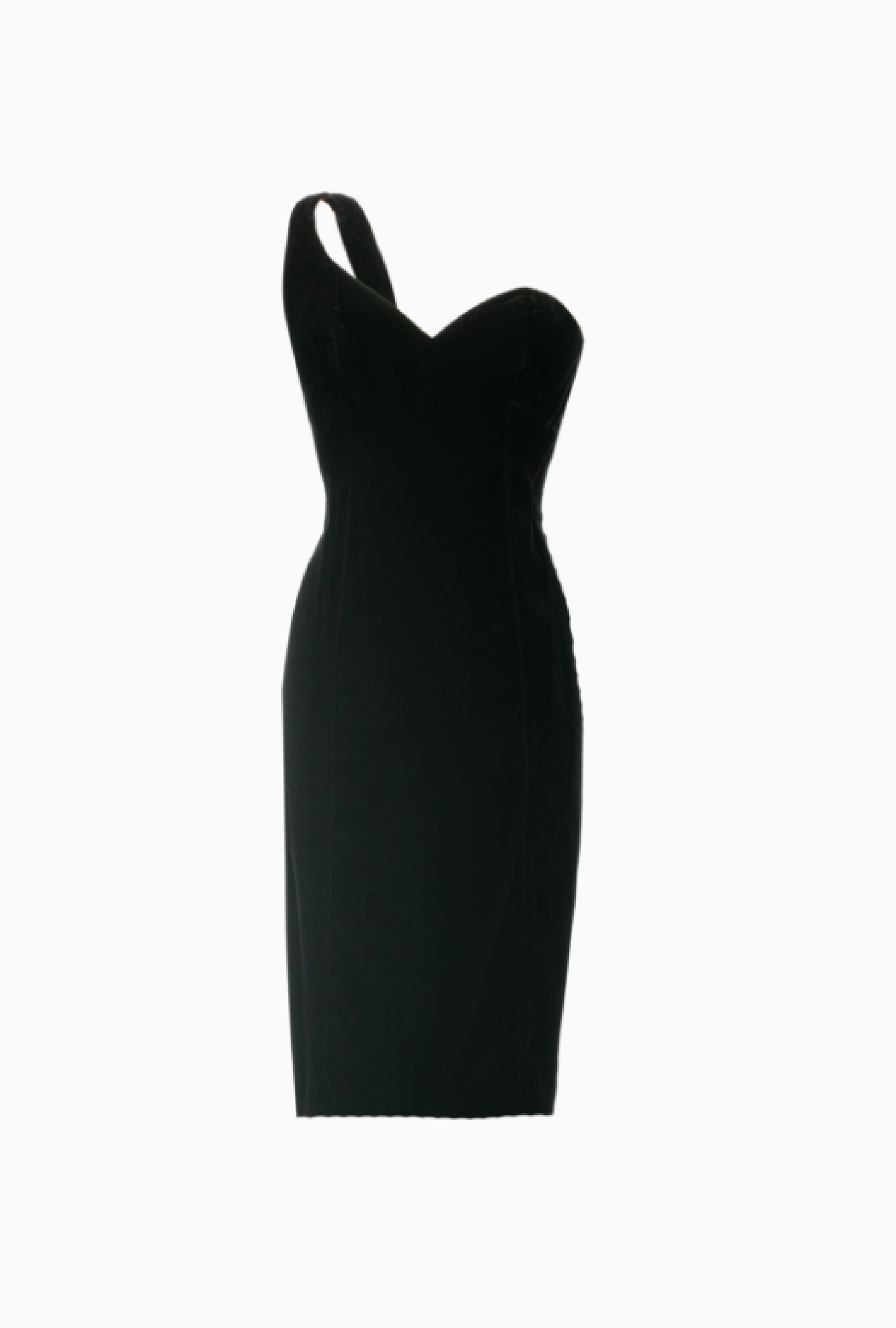 Robe Asymétrique Velours