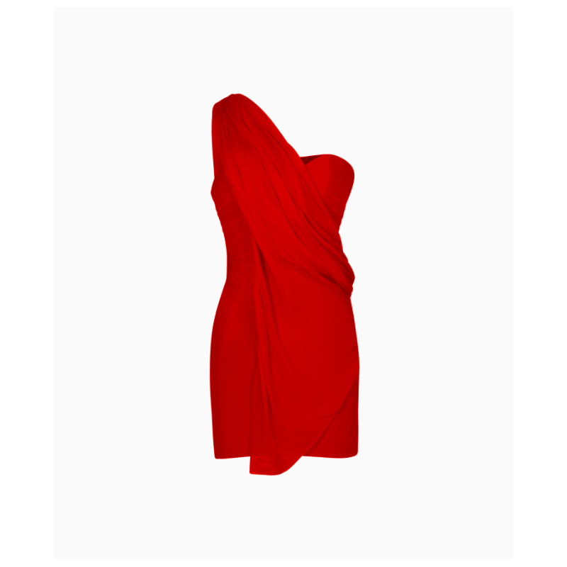 Robe Voile Rouge