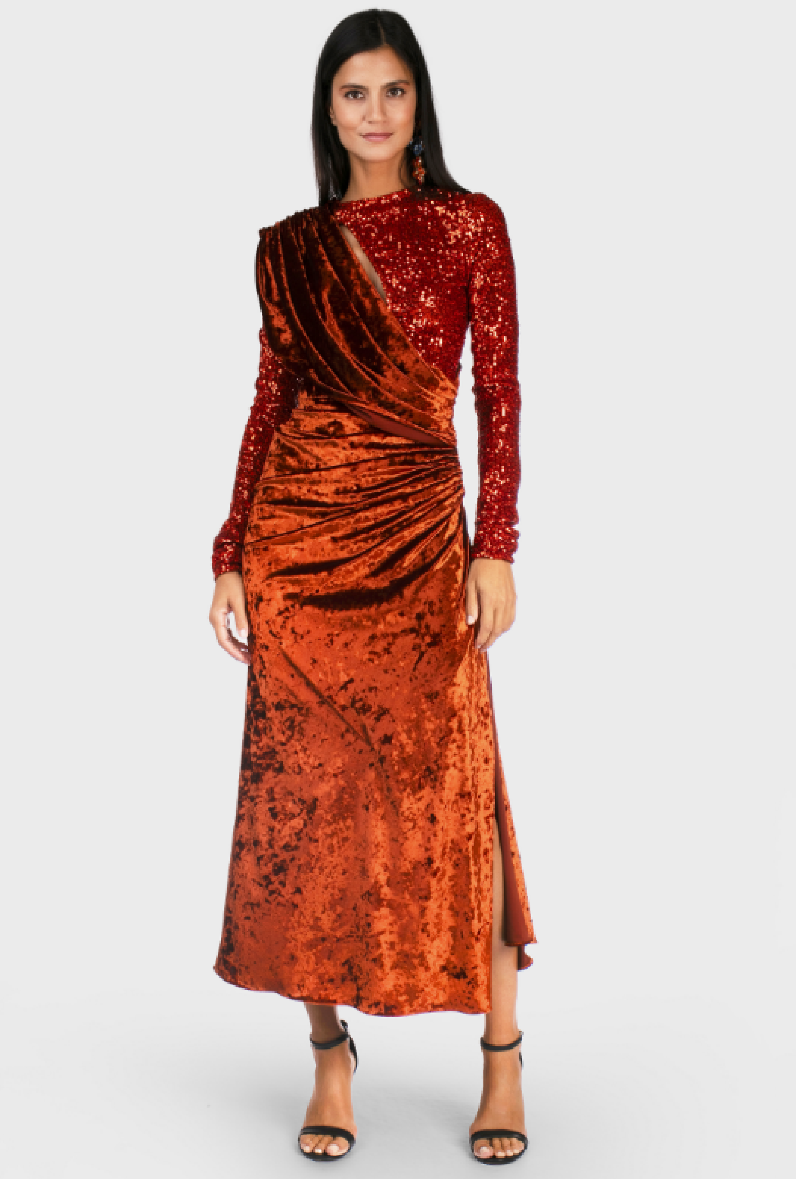 Robe Gala Rust