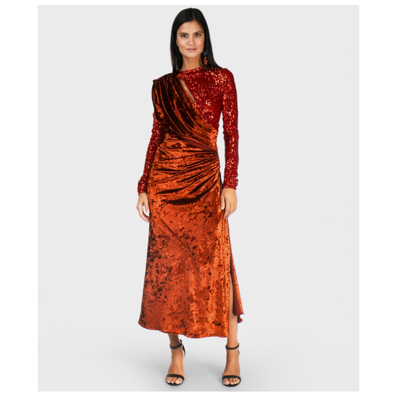 Robe Gala Rust