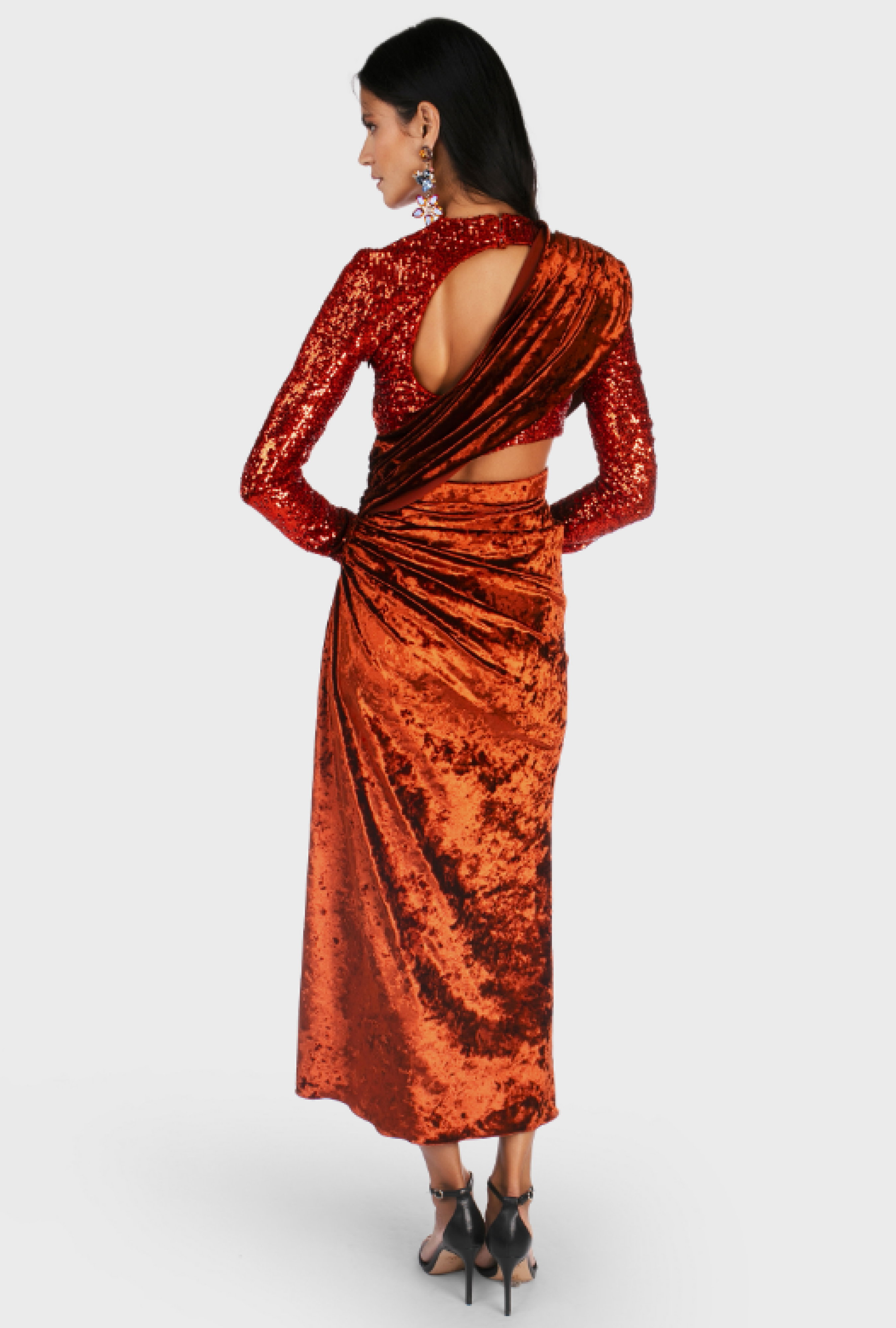 Robe Gala Rust