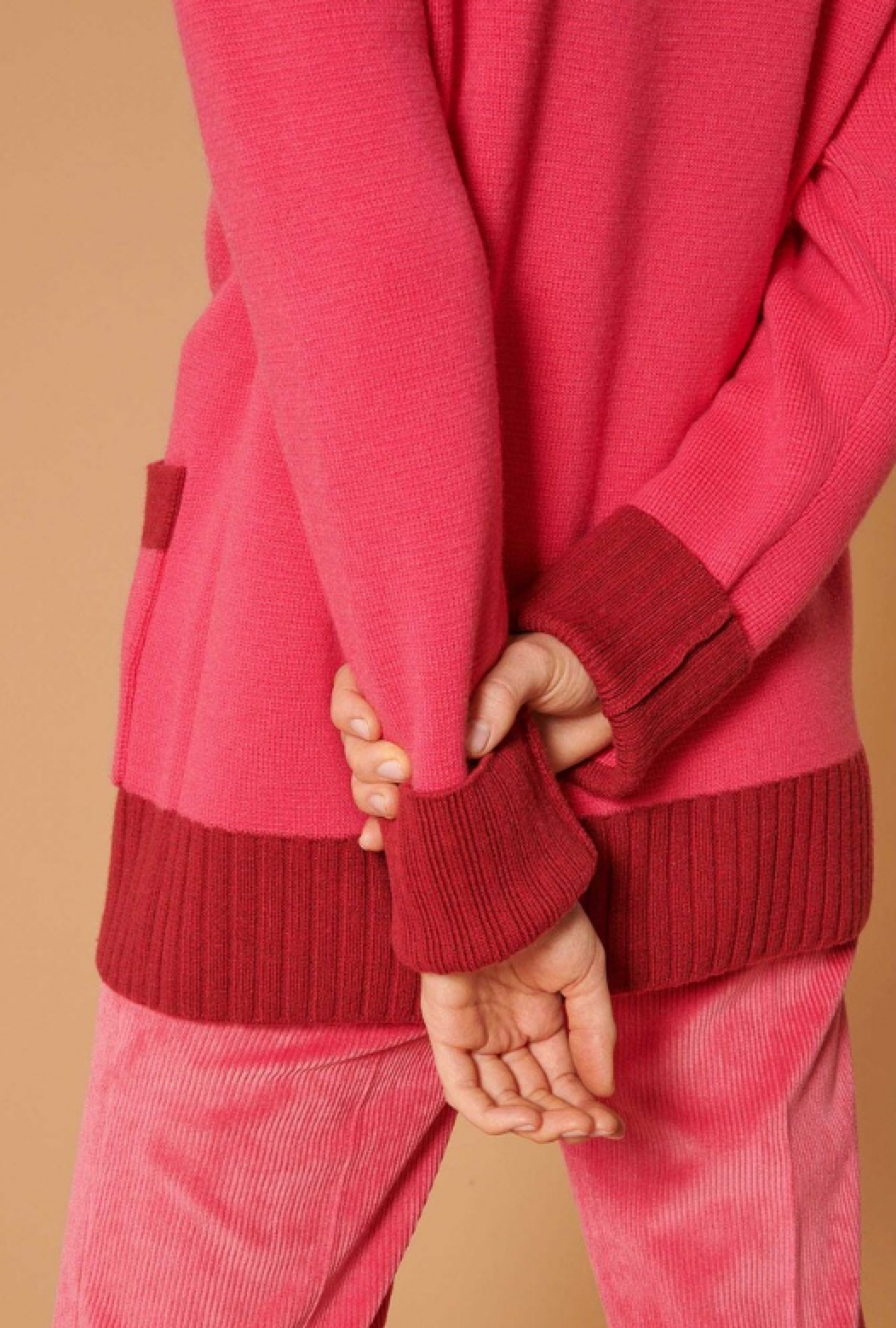 Gilet  Gia Framboise