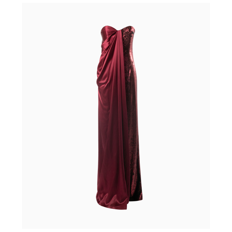 Robe Couture Burgundy