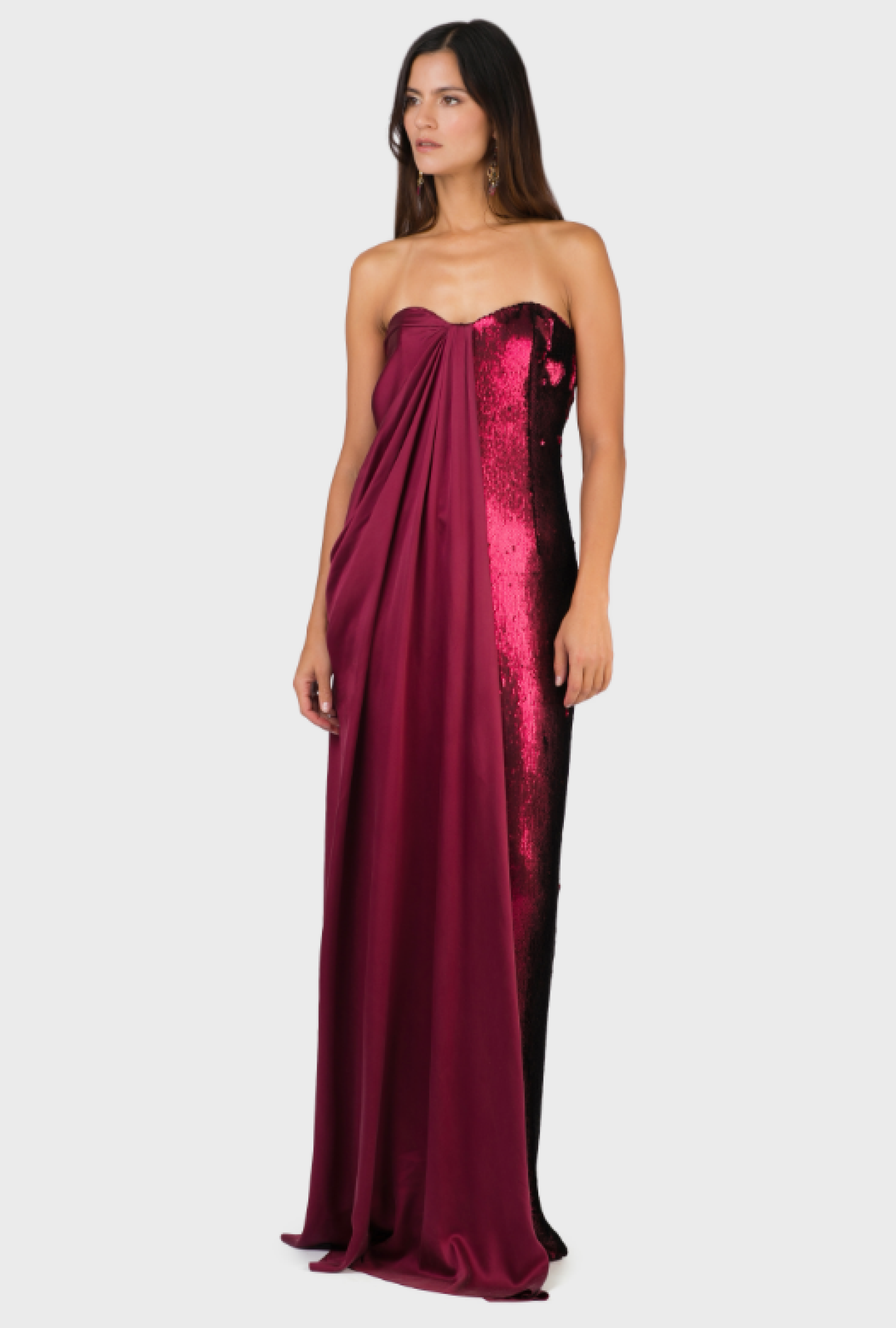 Robe Couture Burgundy