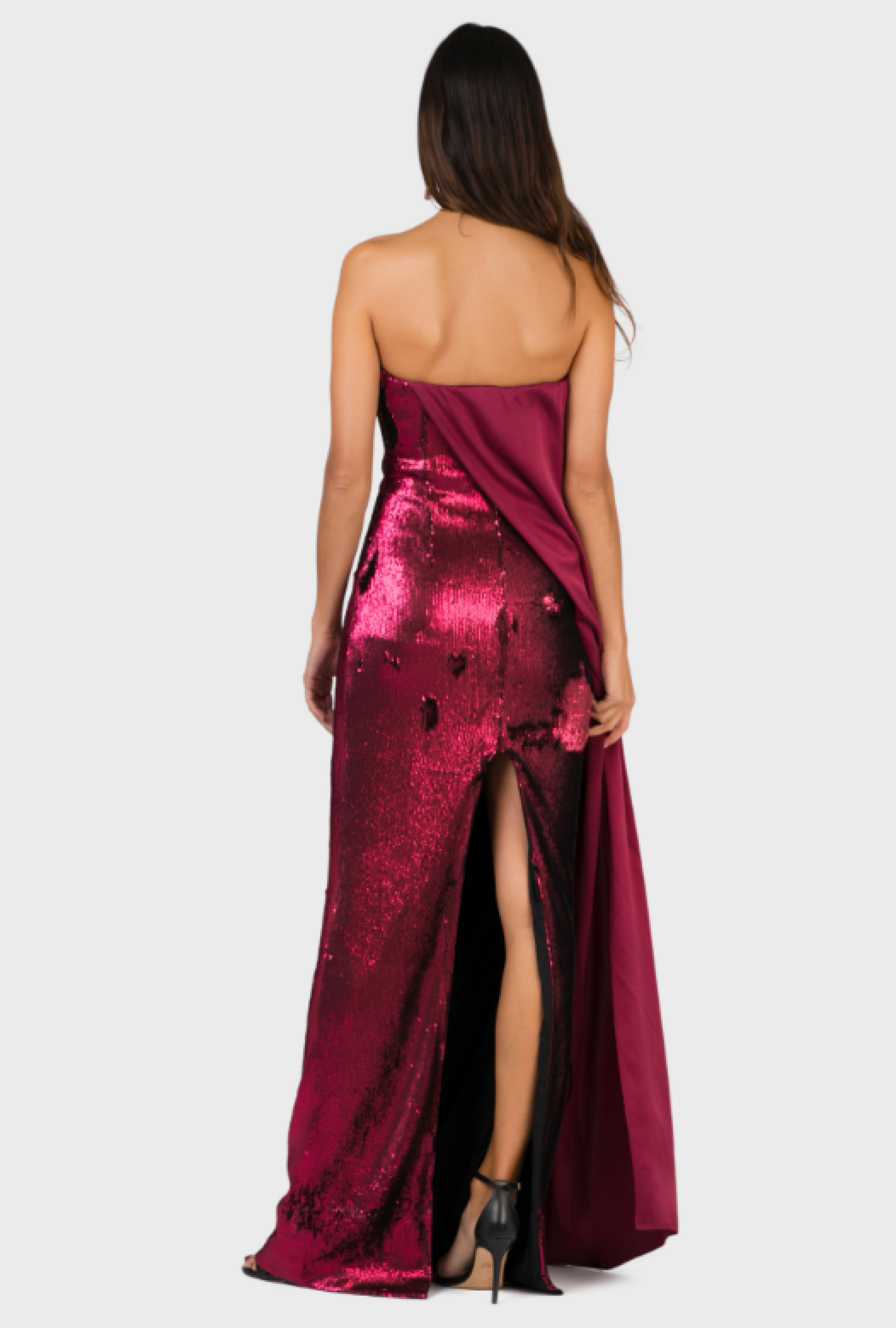 Robe Couture Burgundy