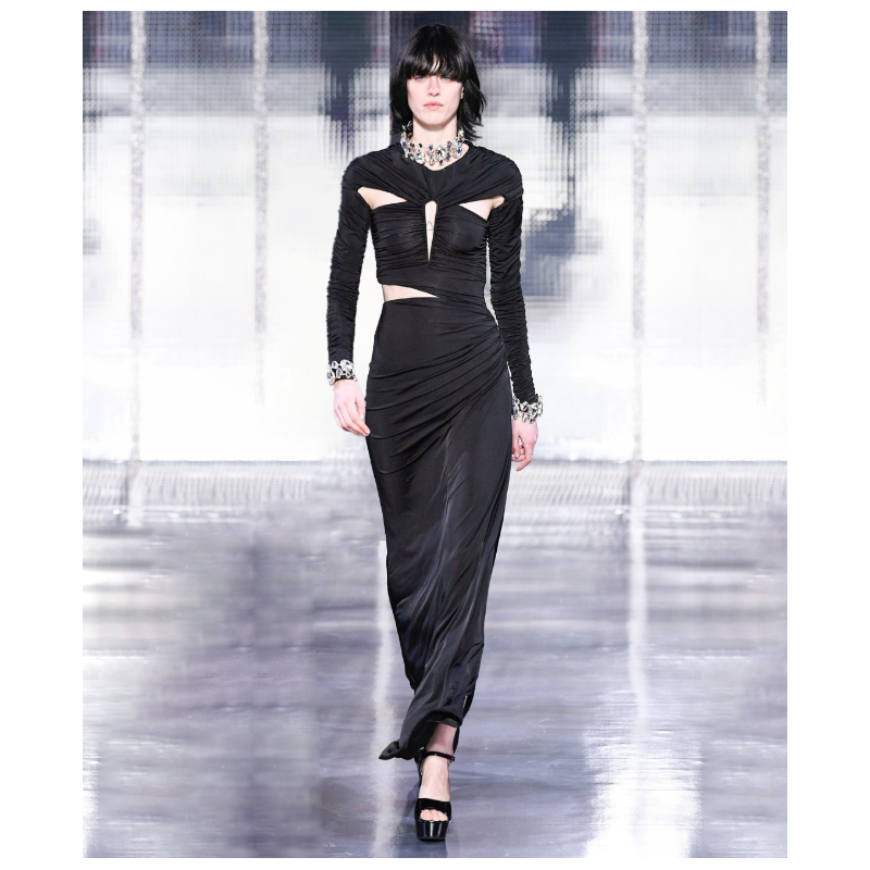 Robe Longue Gia Black