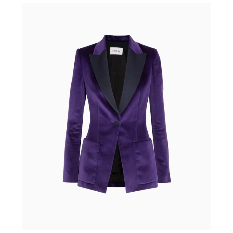 Blazer Satin Trimmed