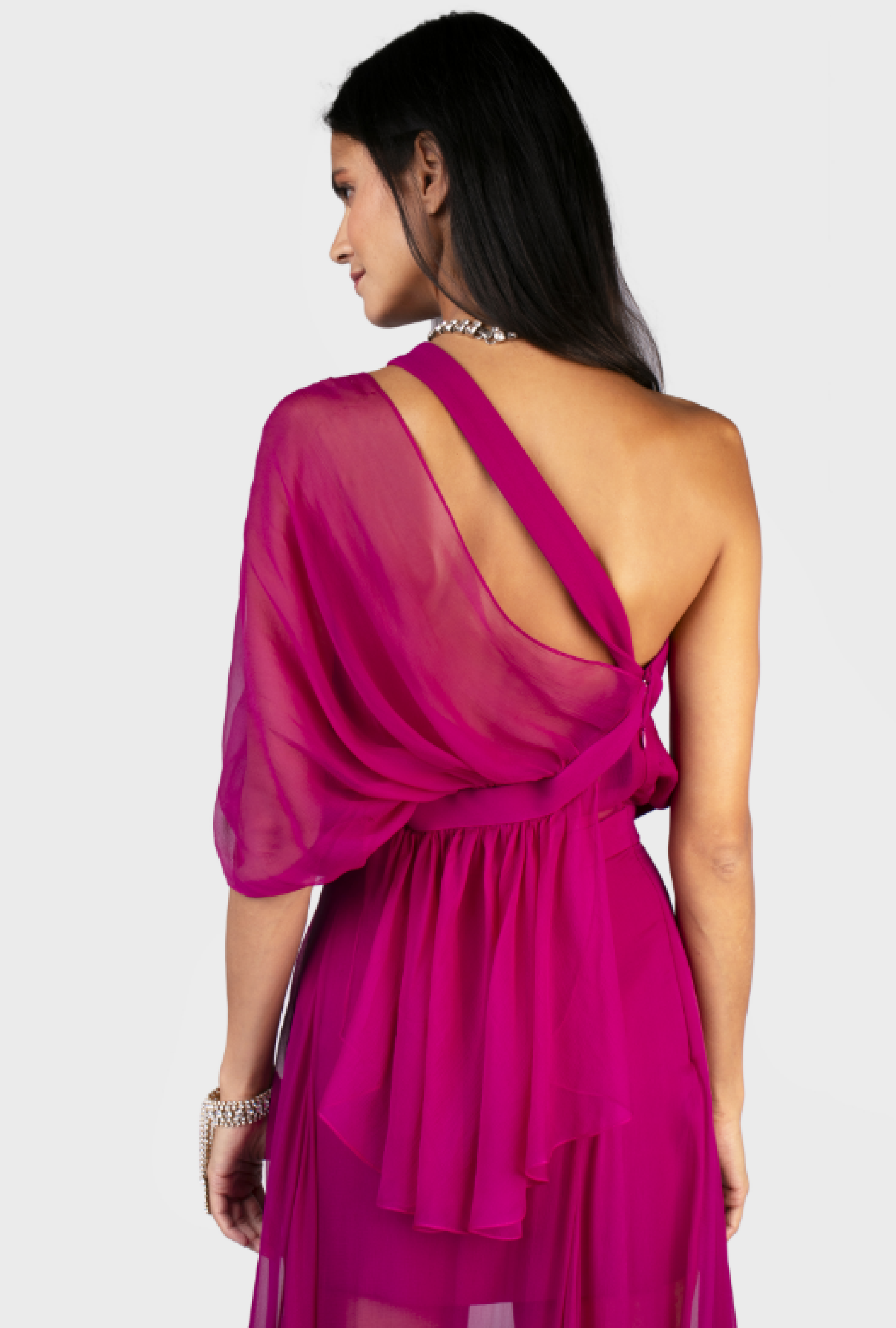 Robe Longue Fuschia