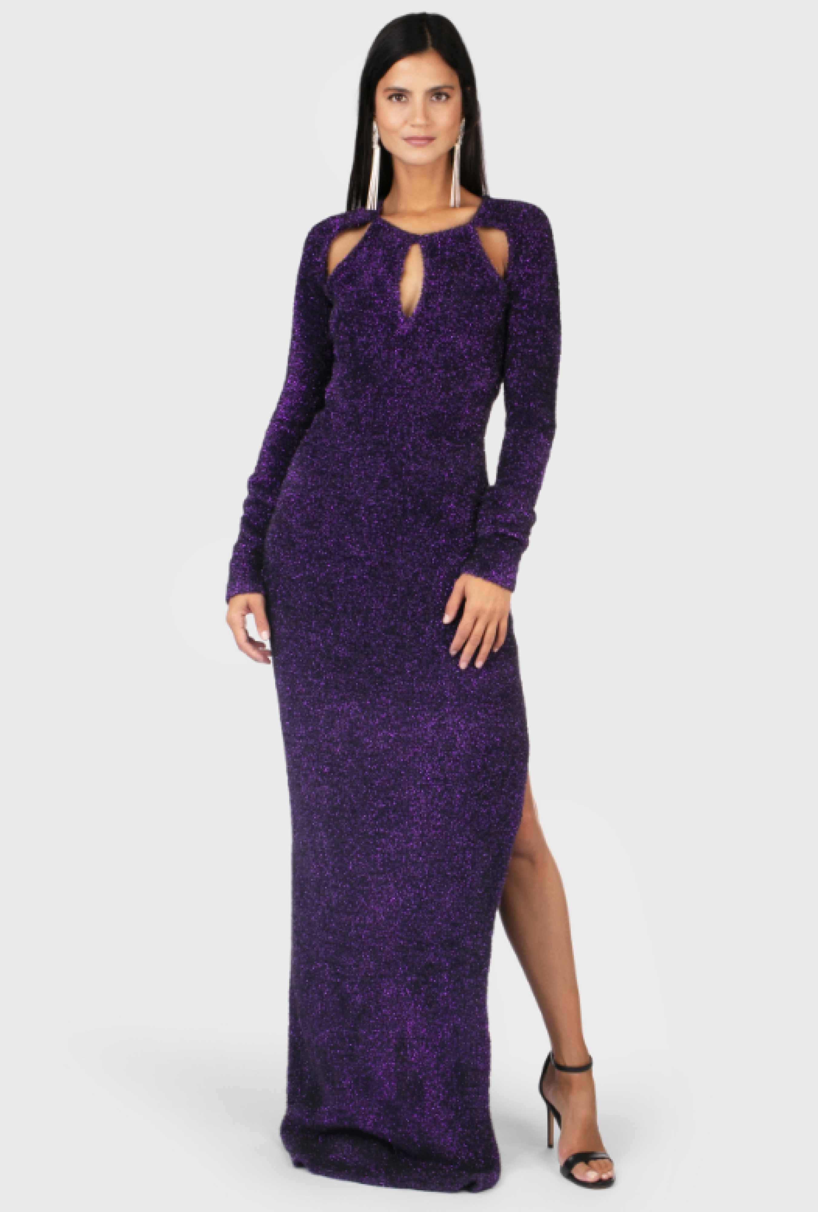 Robe Maille Purple