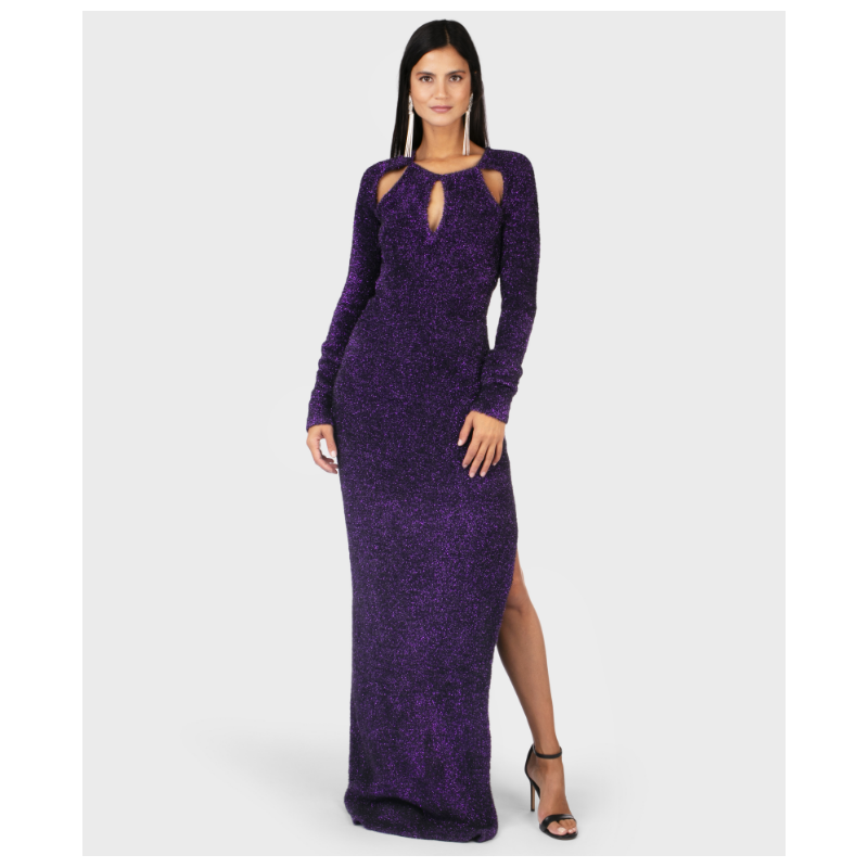 Robe Maille Purple
