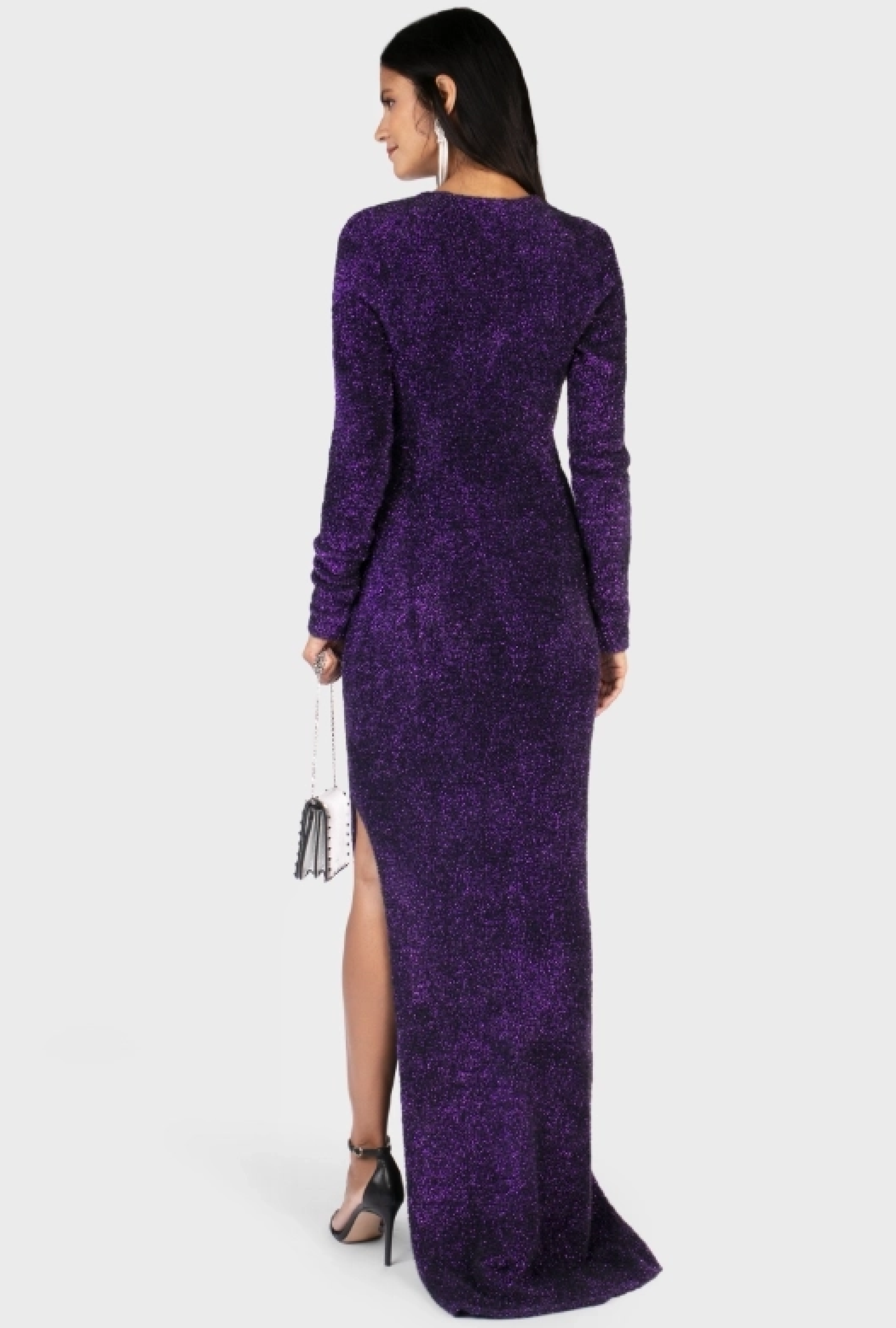 Robe Maille Purple