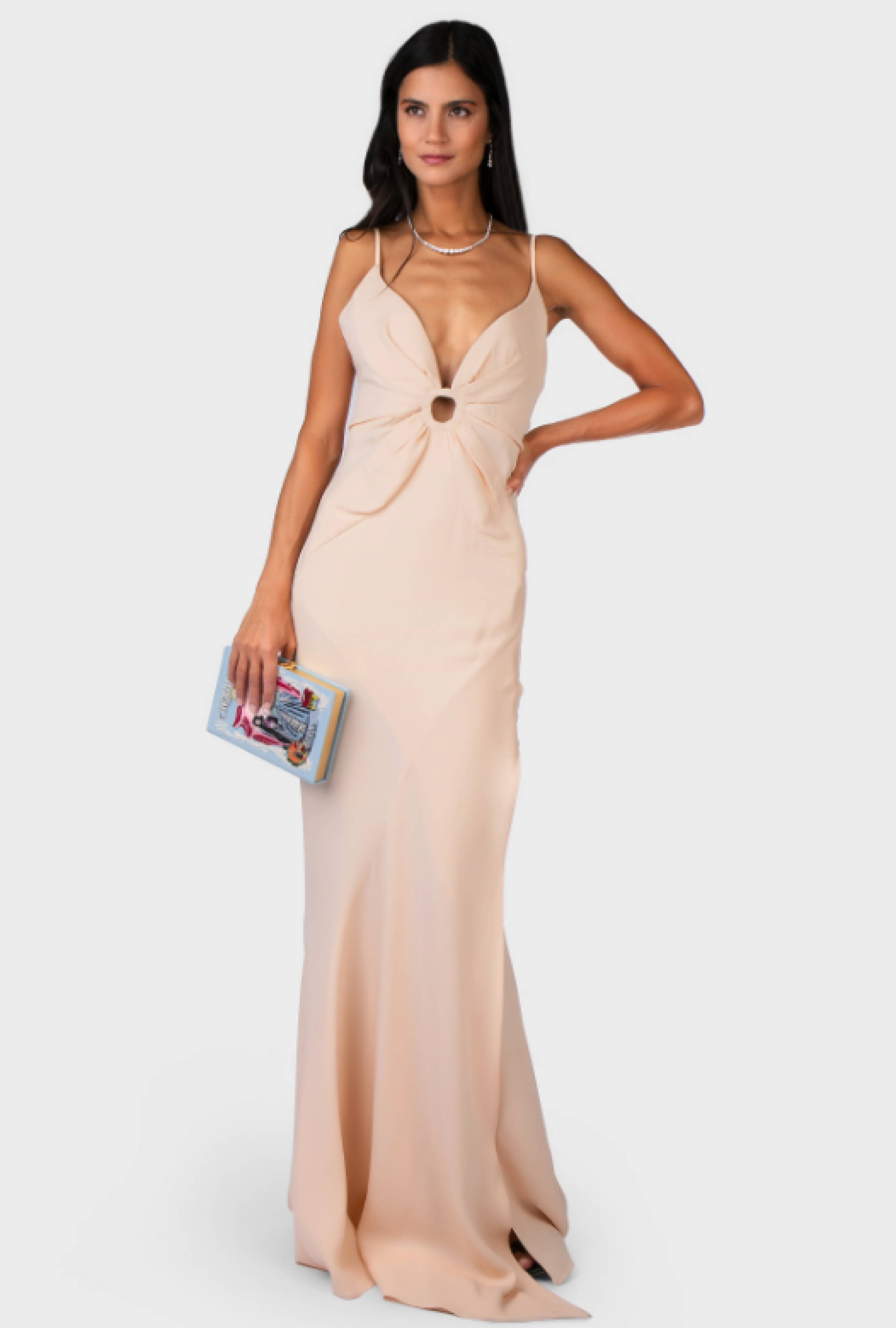 Robe Hombeline Coral