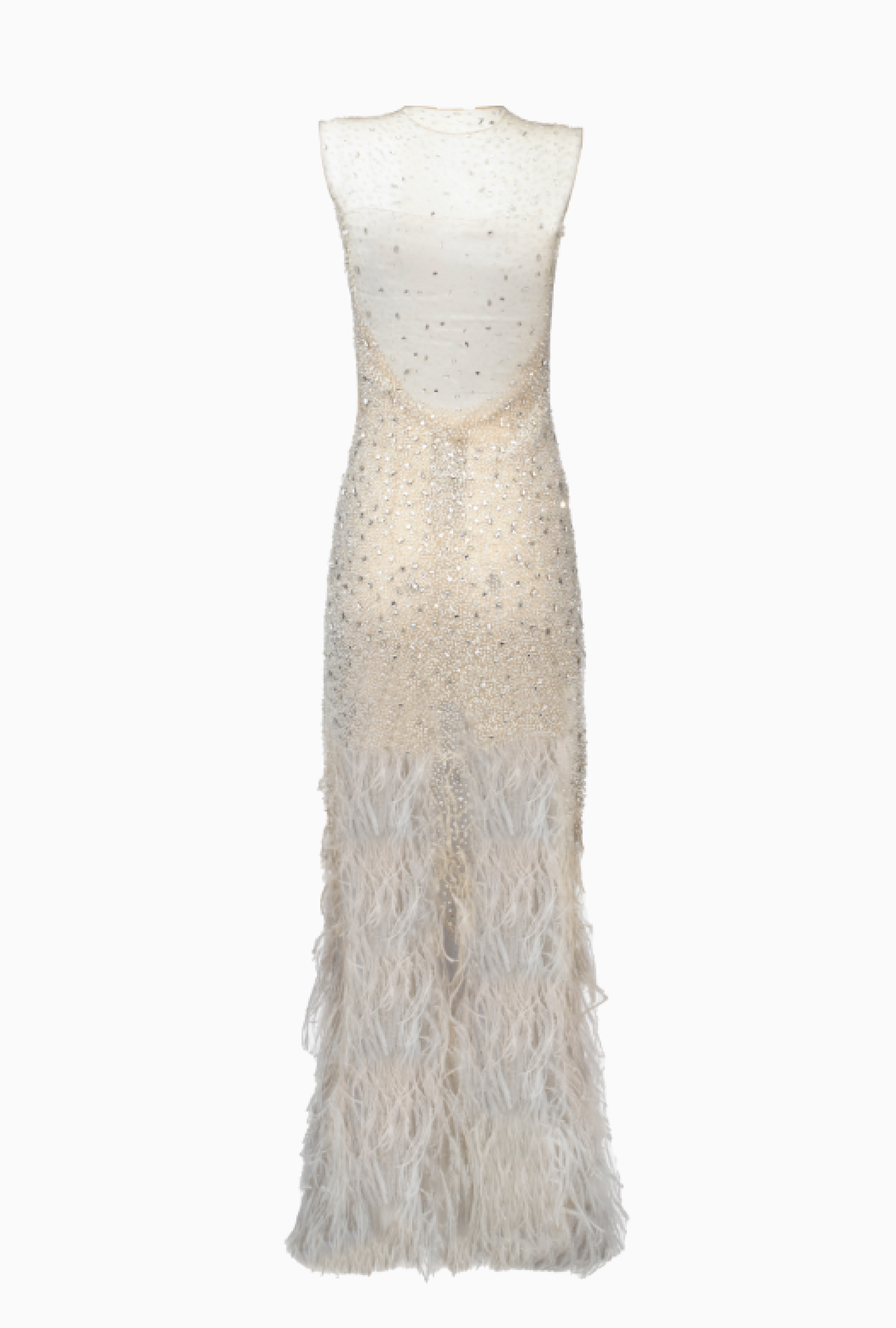 Robe Duchesse Plumes