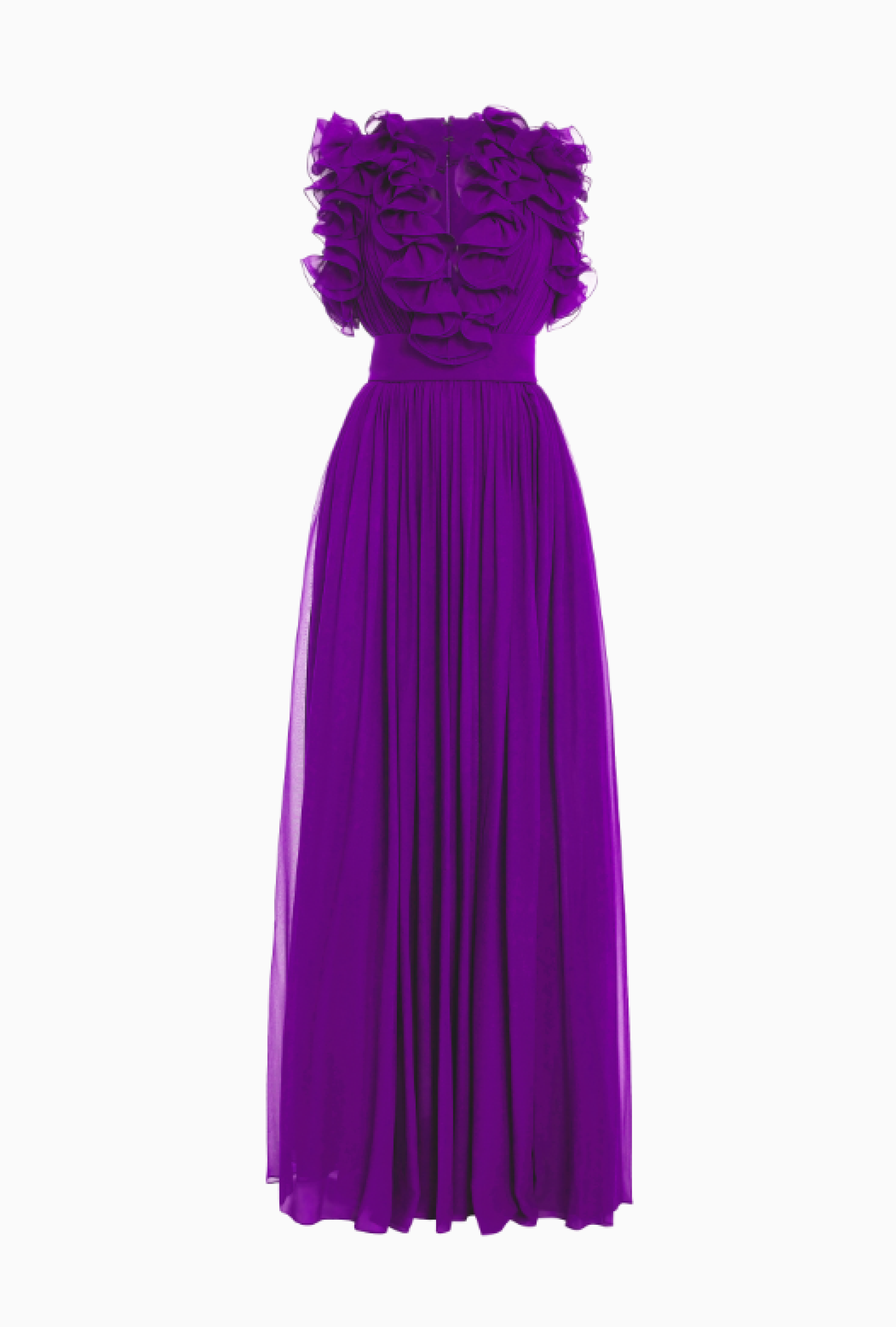 Robe Purple Silk