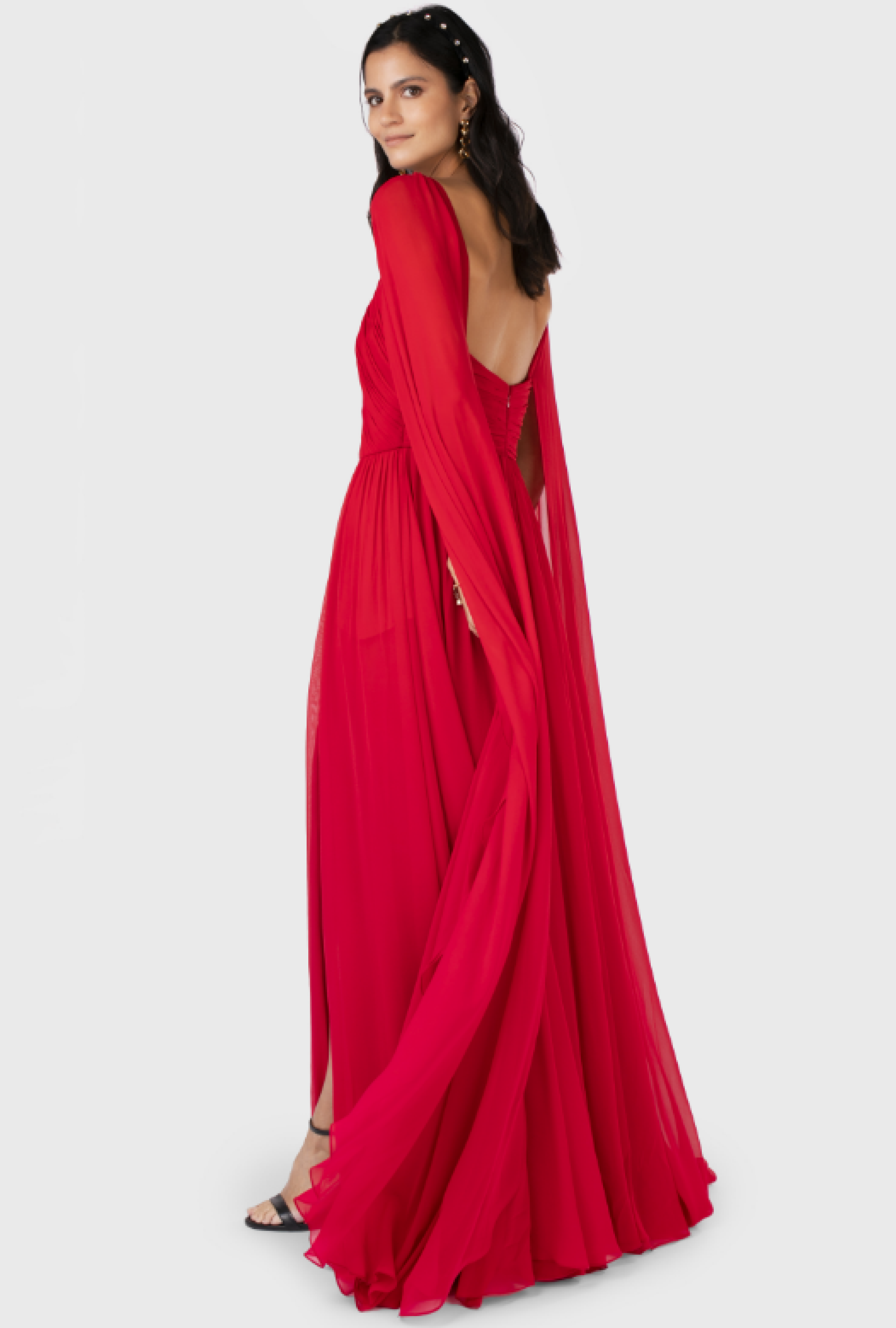 Robe Ruby Silk