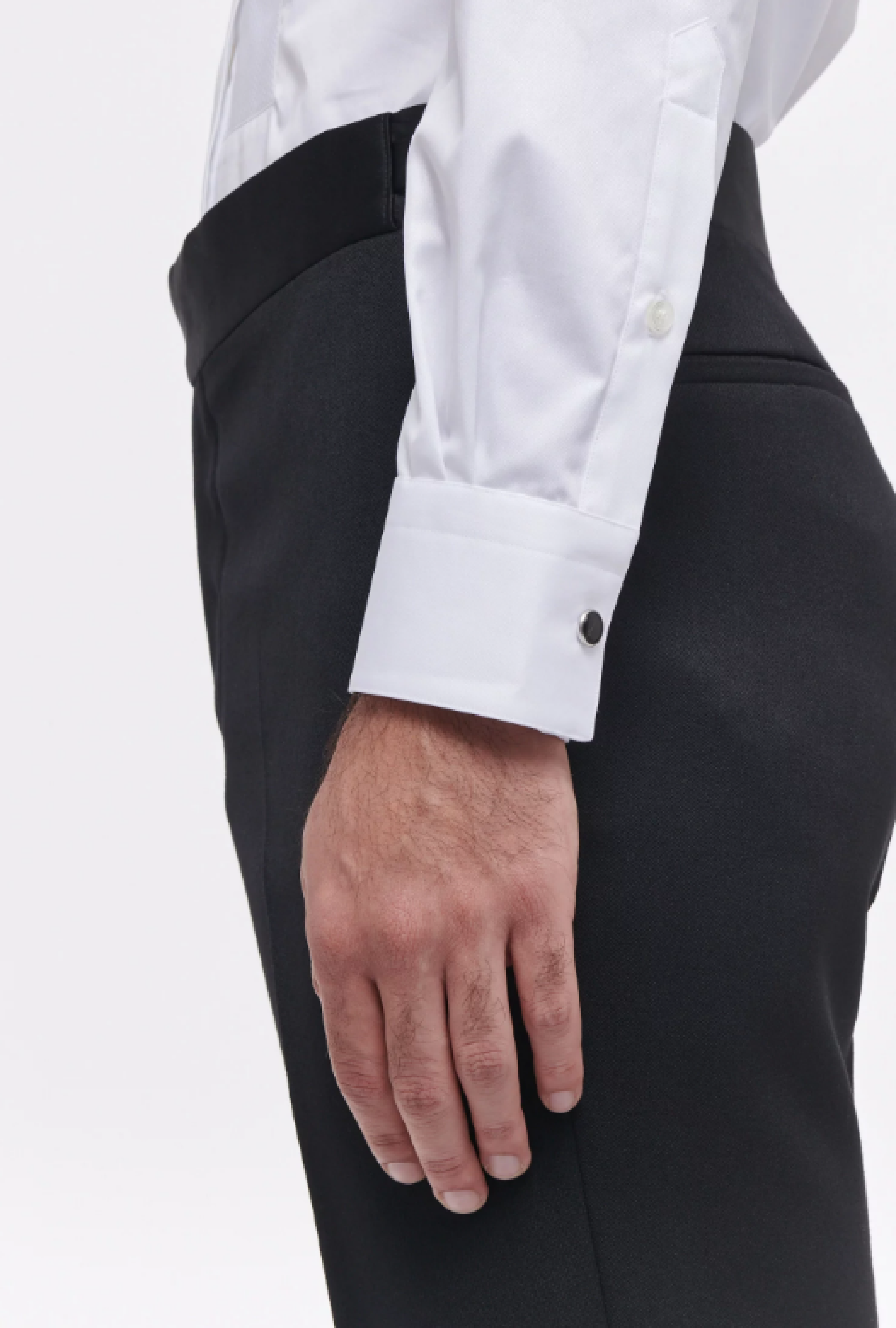 Chemise Smoking avec Plastron