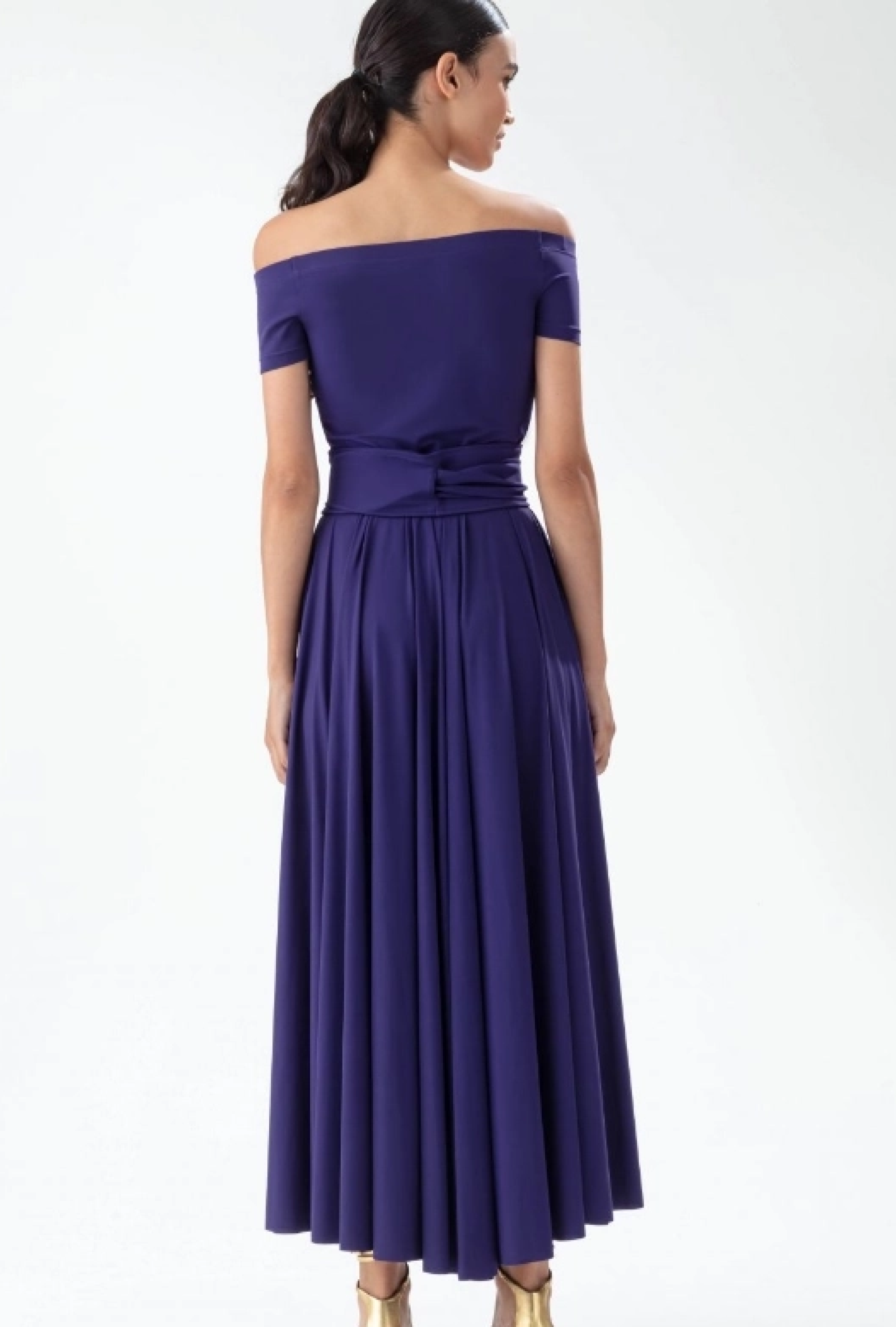 Robe Eugenia Violet-Exclusivité web