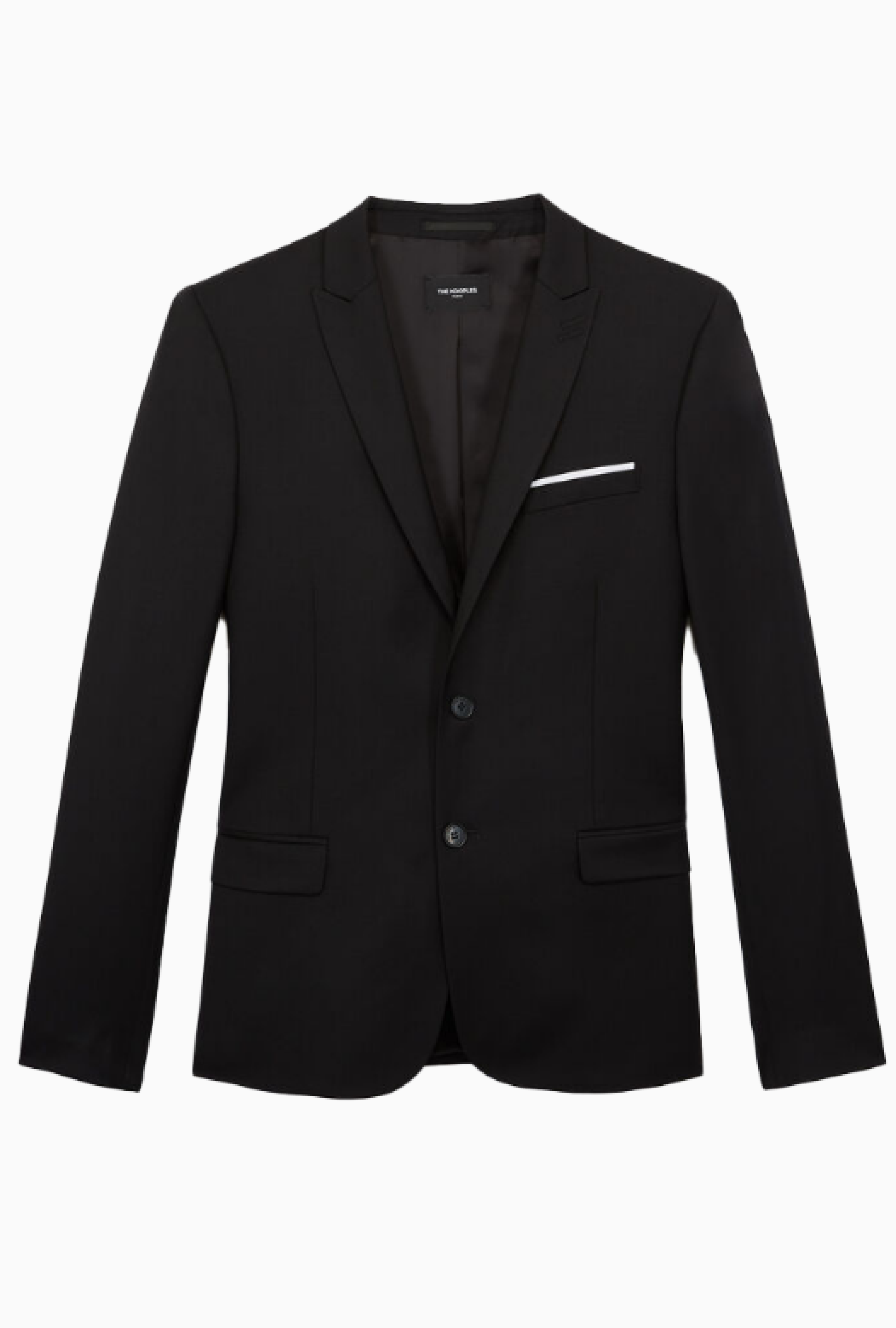 Costume Noire en Laine