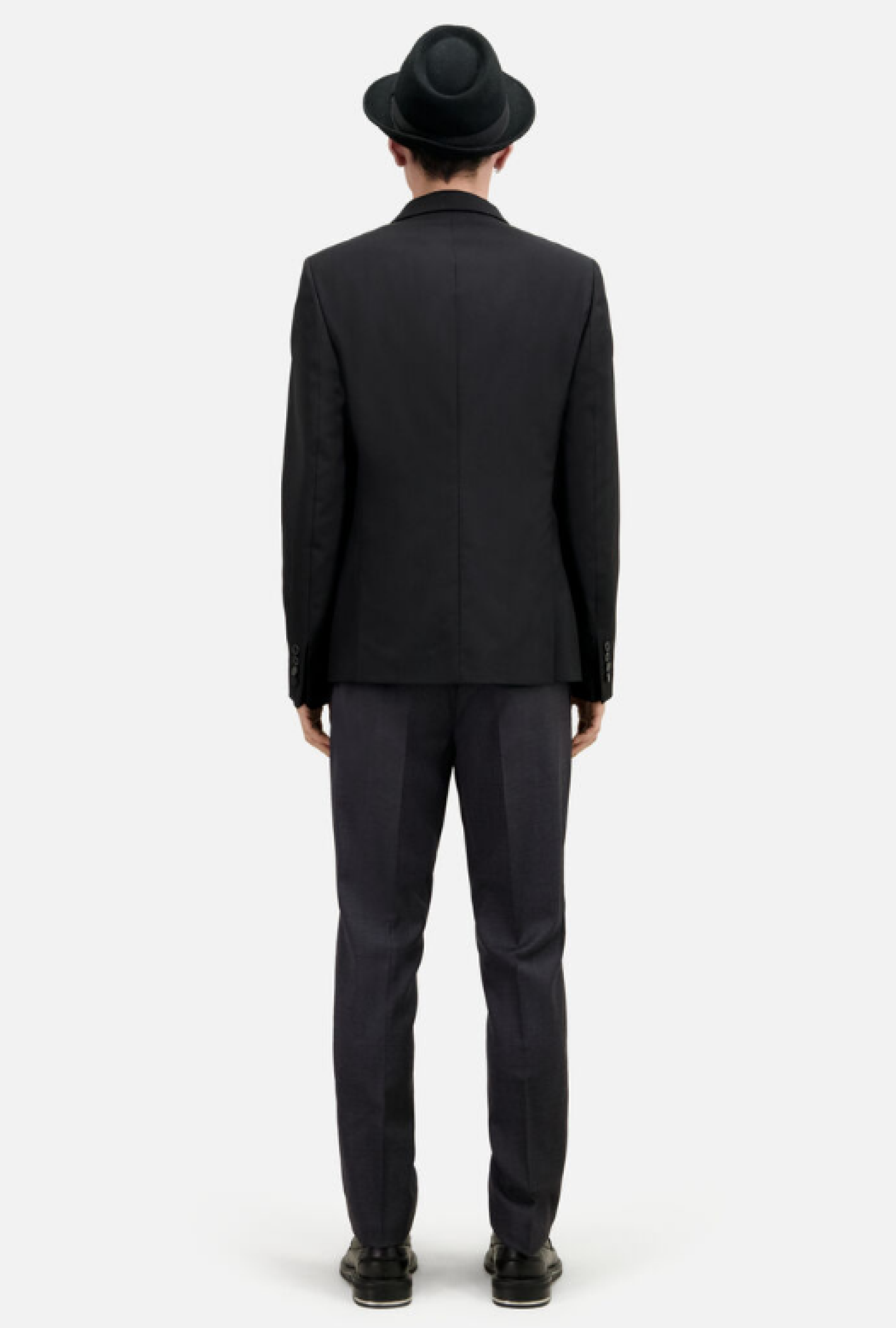 Costume Noire en Laine