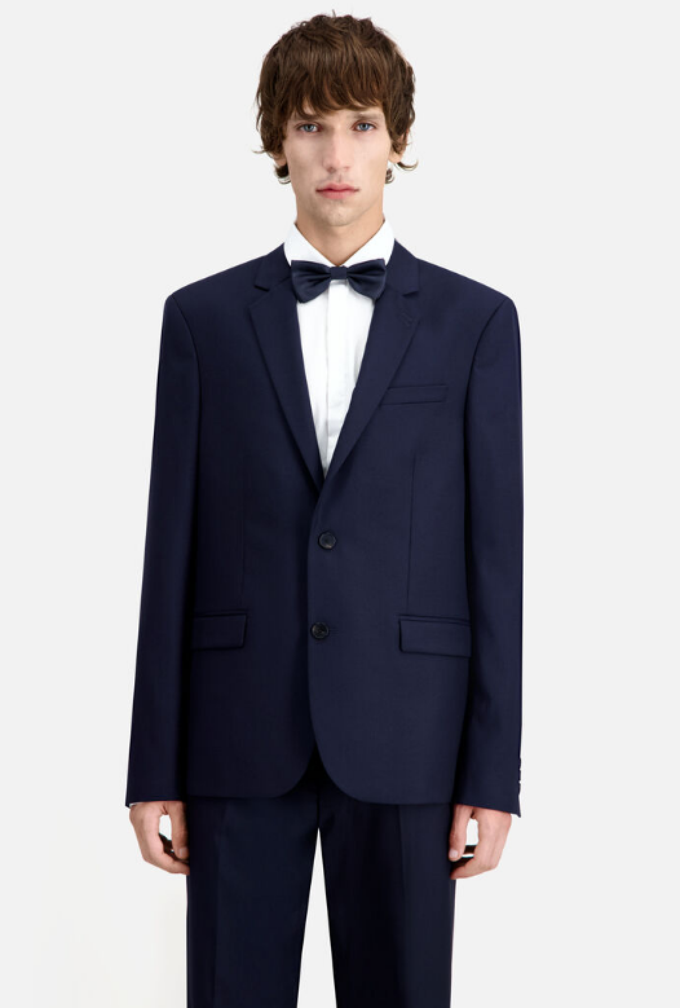 Costume Bleu Marine en Laine