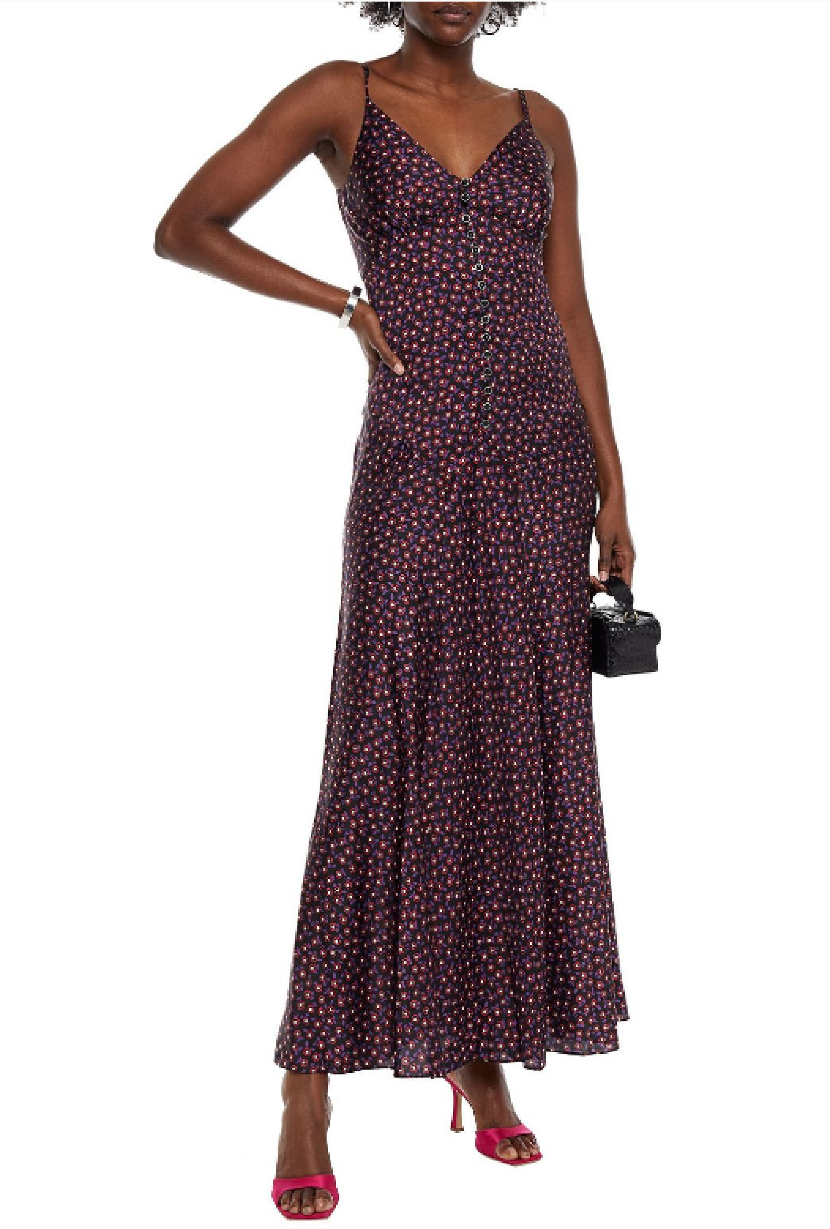 Robe Asymétrique Ruched Floral