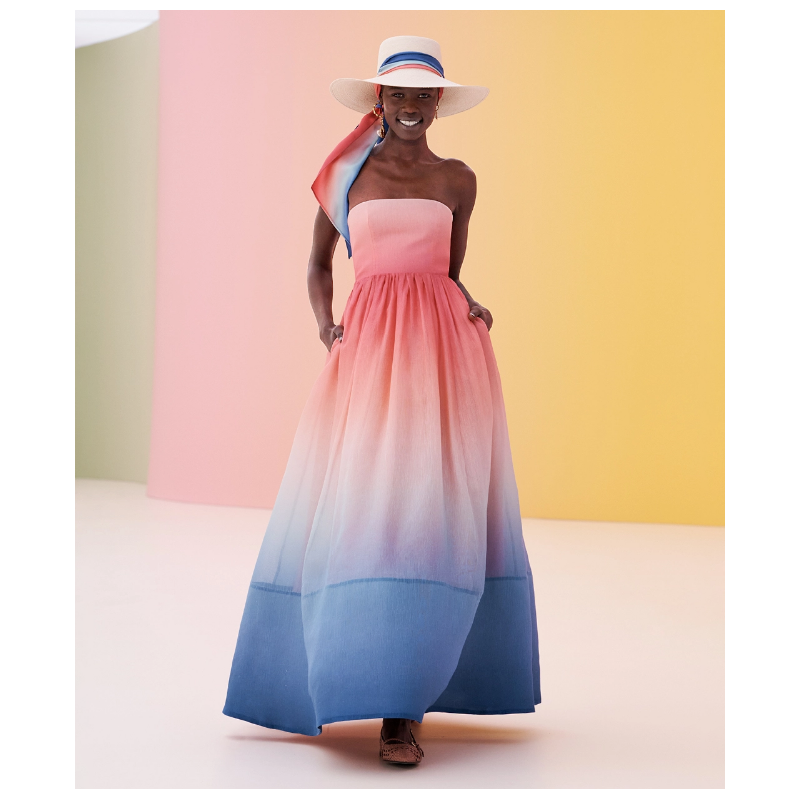 Robe Postcard Dégradé