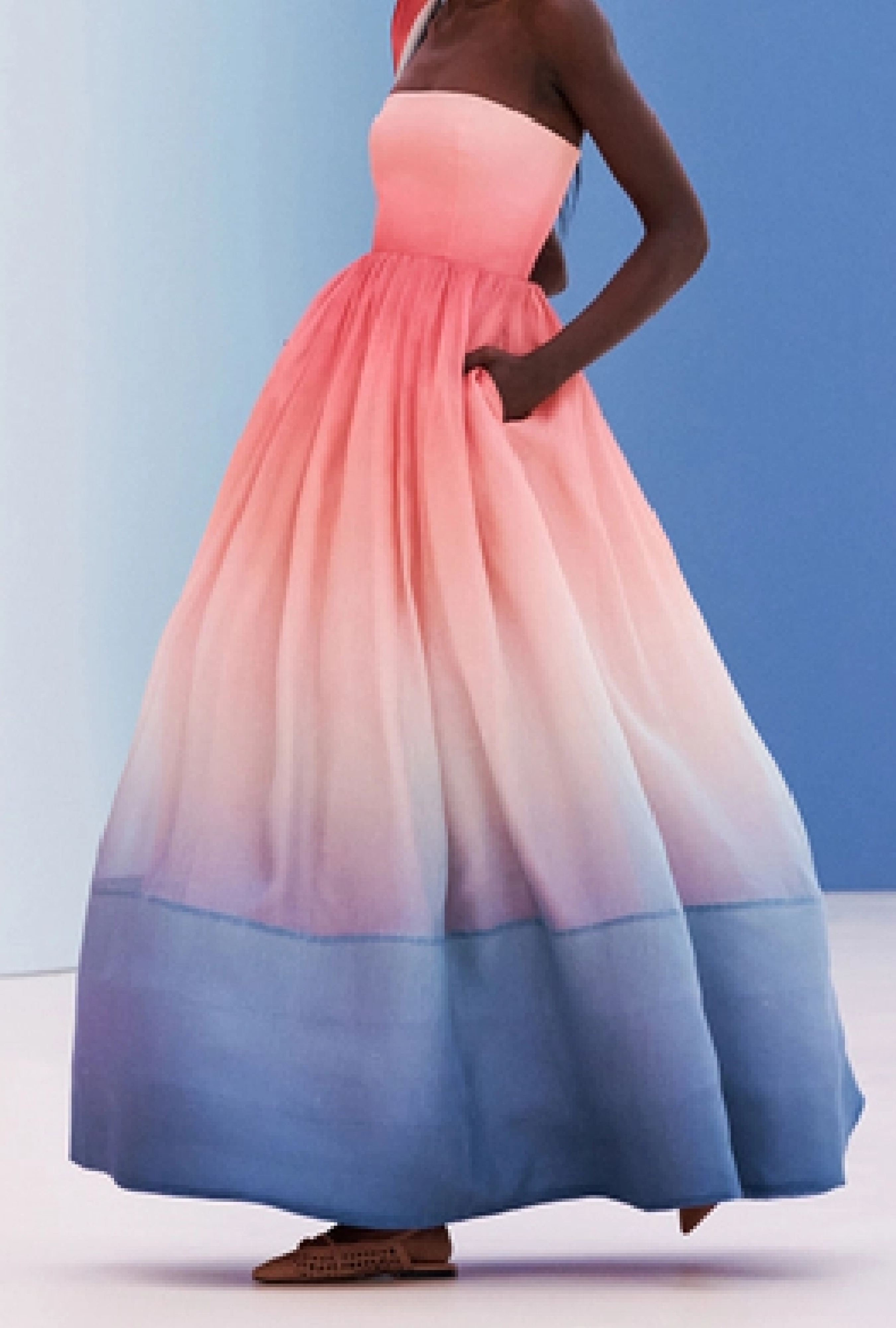 Robe Postcard Dégradé