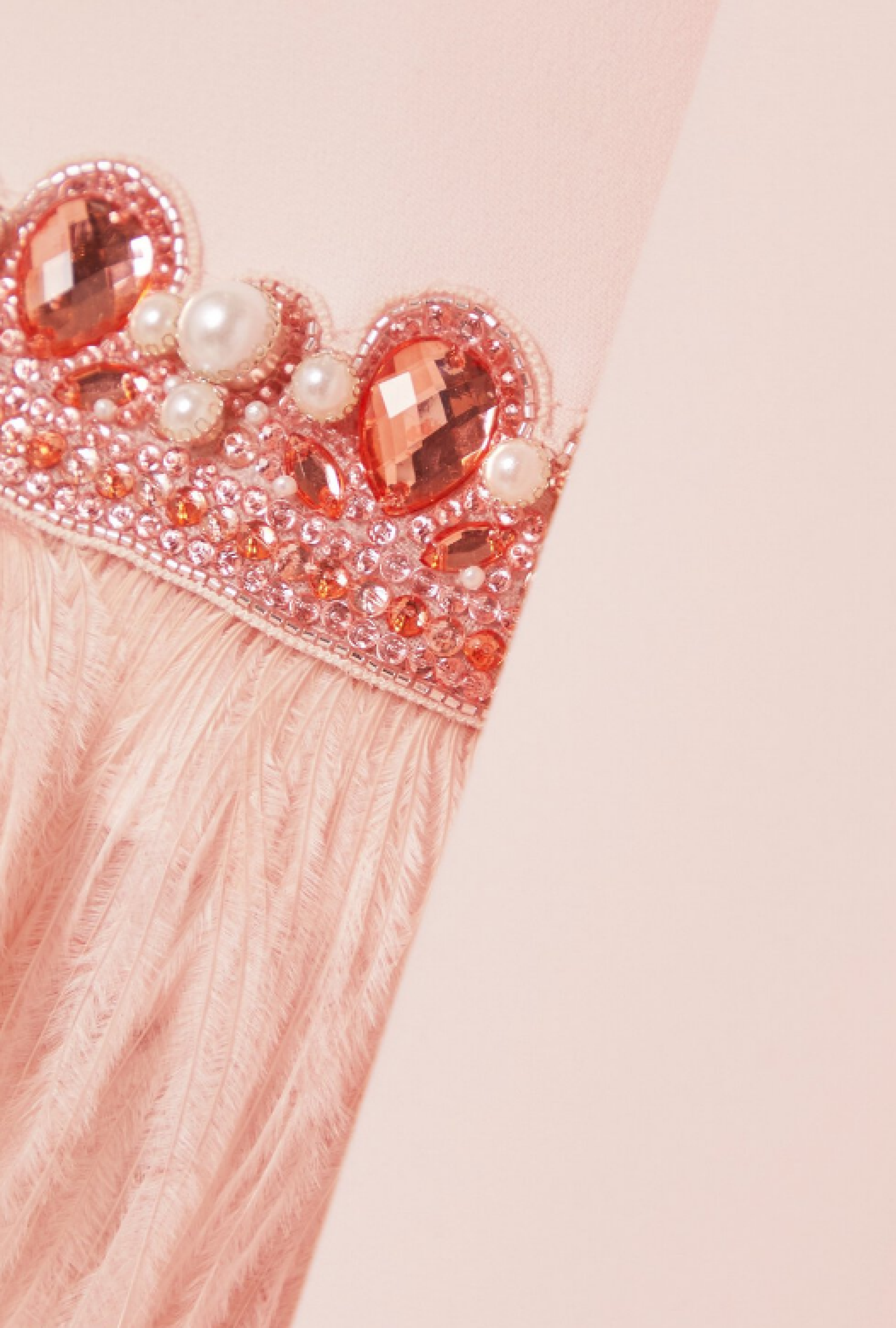 Robe Ornée de plumes